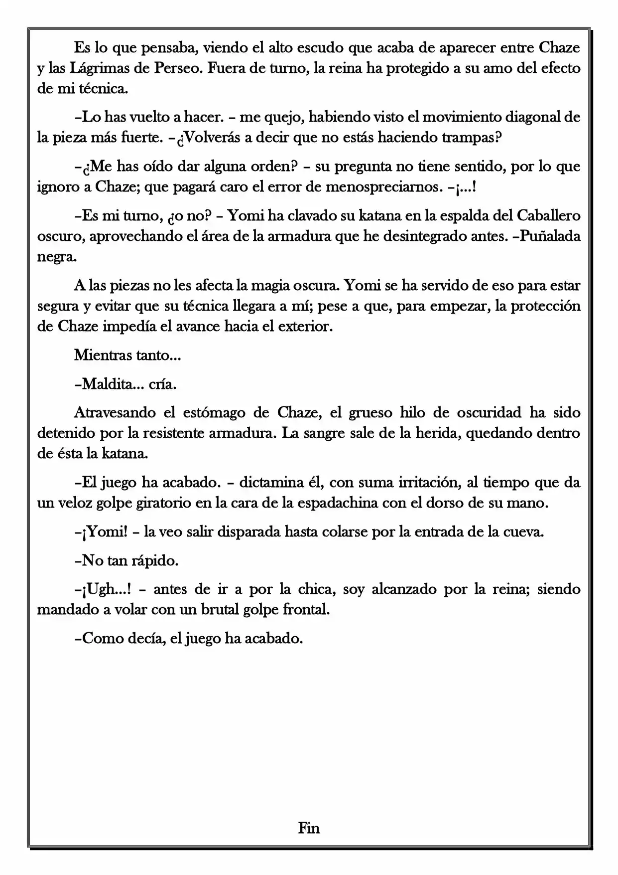 Monochrome Cross - Remade (Novela) - Capítulo 50 - Página 6 - LectorTMOo