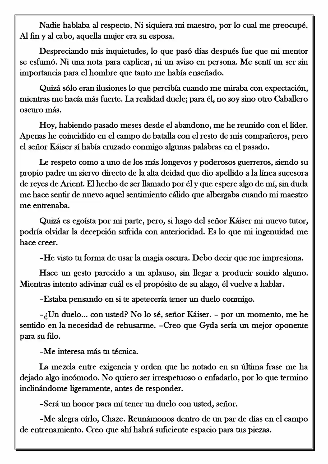 Monochrome Cross - Remade (Novela) - Capítulo 51 - Página 4 - LectorTMOo