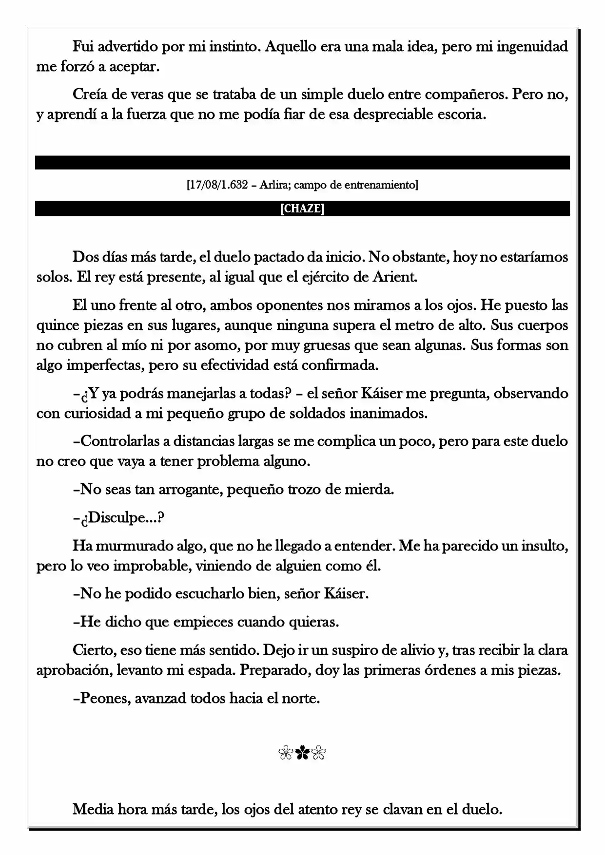 Monochrome Cross - Remade (Novela) - Capítulo 51 - Página 5 - LectorTMOo