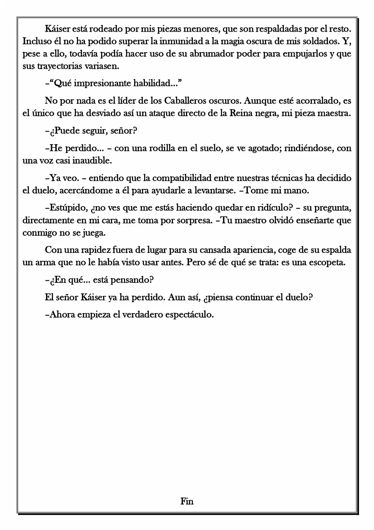 Monochrome Cross - Remade (Novela) - Capítulo 51 - Página 6 - LectorTMOo