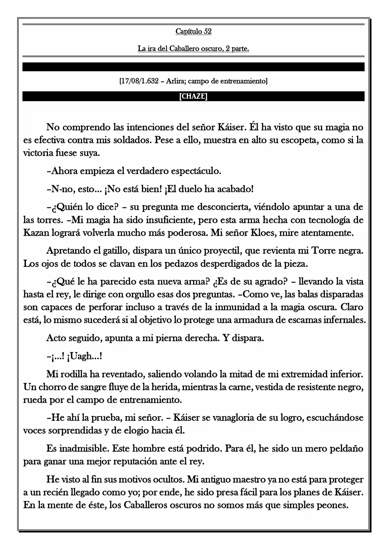 Monochrome Cross - Remade (Novela) - Capítulo 52 - Página 2 - LectorTMOo