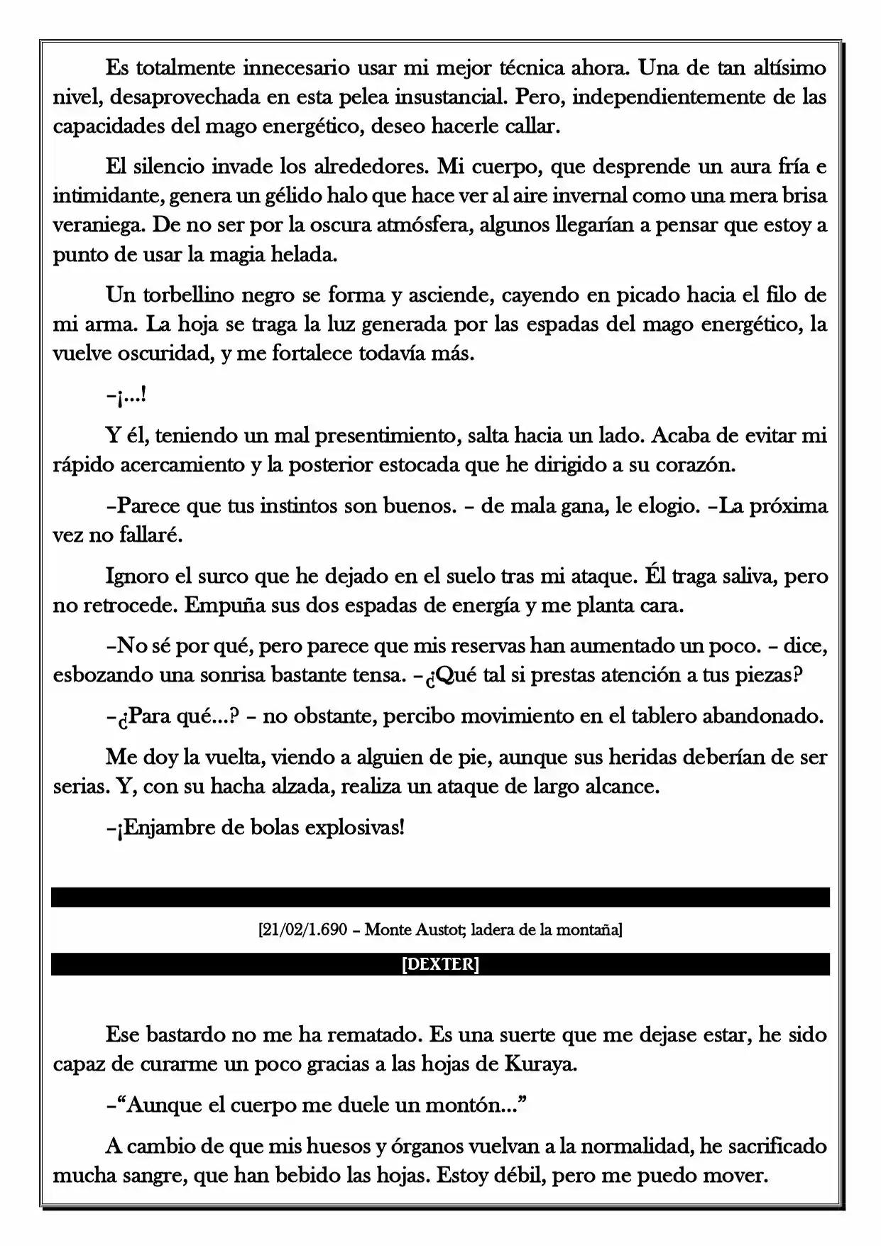 Monochrome Cross - Remade (Novela) - Capítulo 52 - Página 5 - LectorTMOo