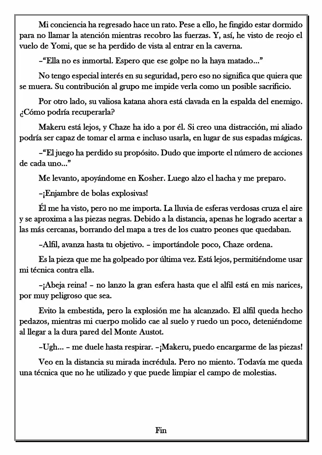 Monochrome Cross - Remade (Novela) - Capítulo 52 - Página 6 - LectorTMOo