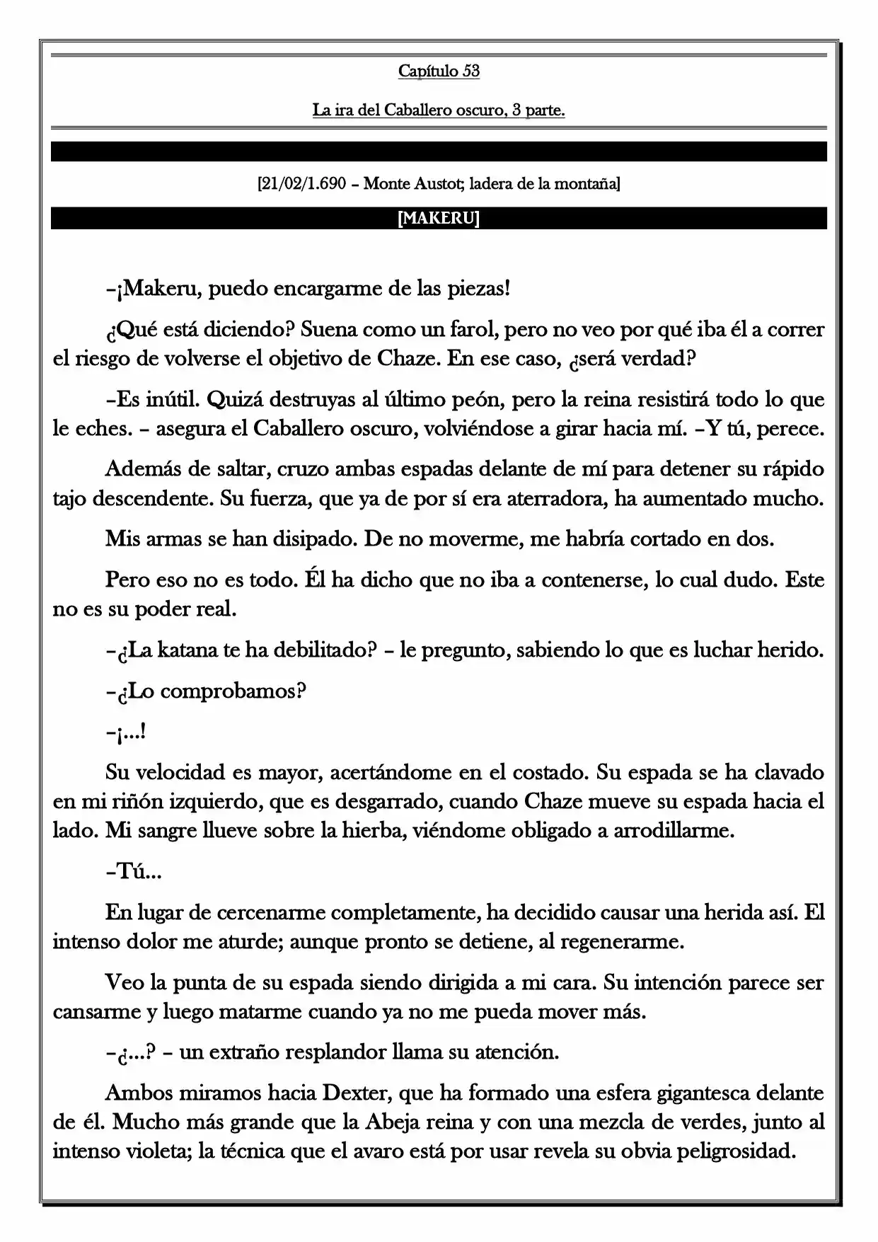 Monochrome Cross - Remade (Novela) - Capítulo 53 - Página 2 - LectorTMOo
