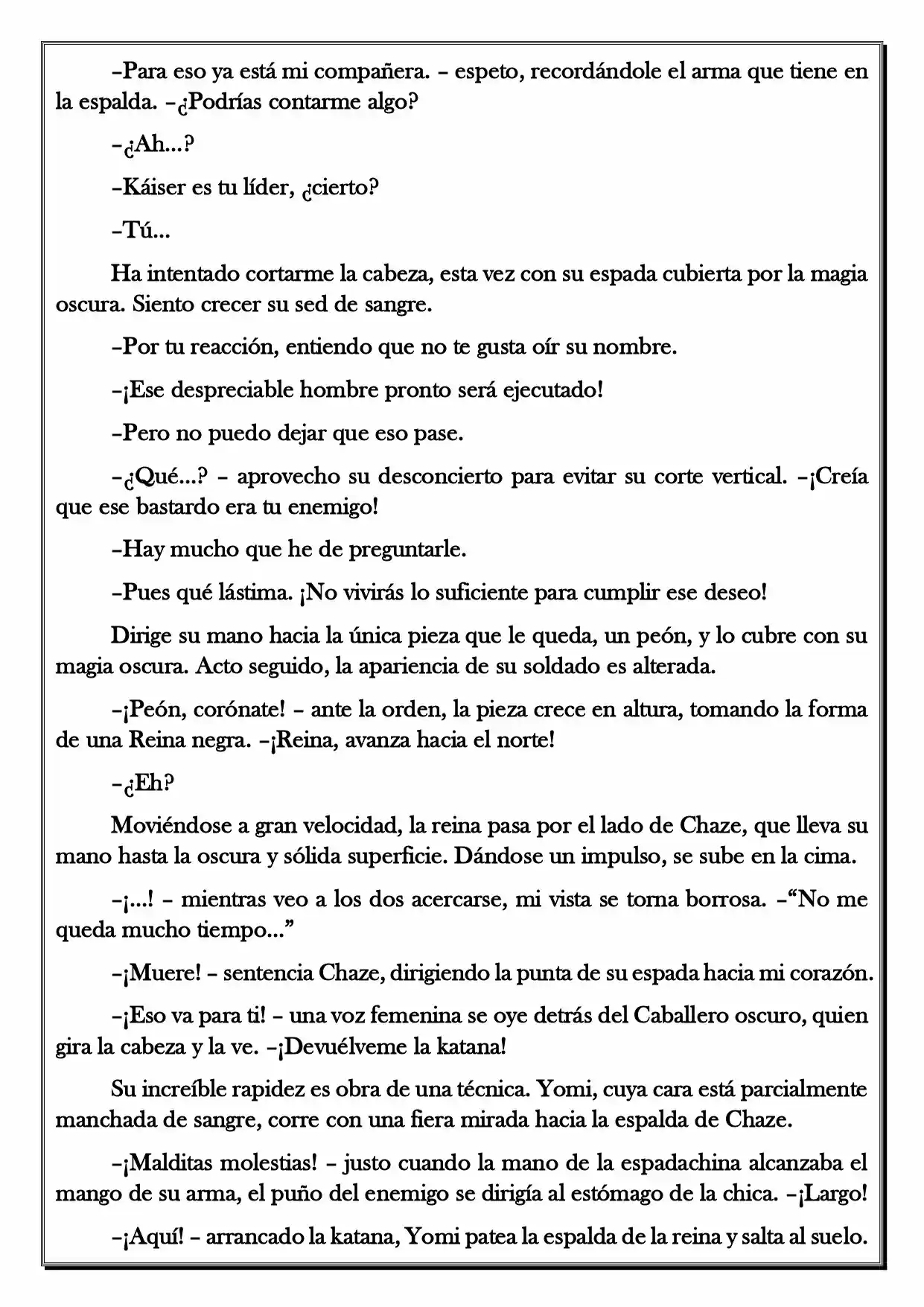 Monochrome Cross - Remade (Novela) - Capítulo 53 - Página 4 - LectorTMOo