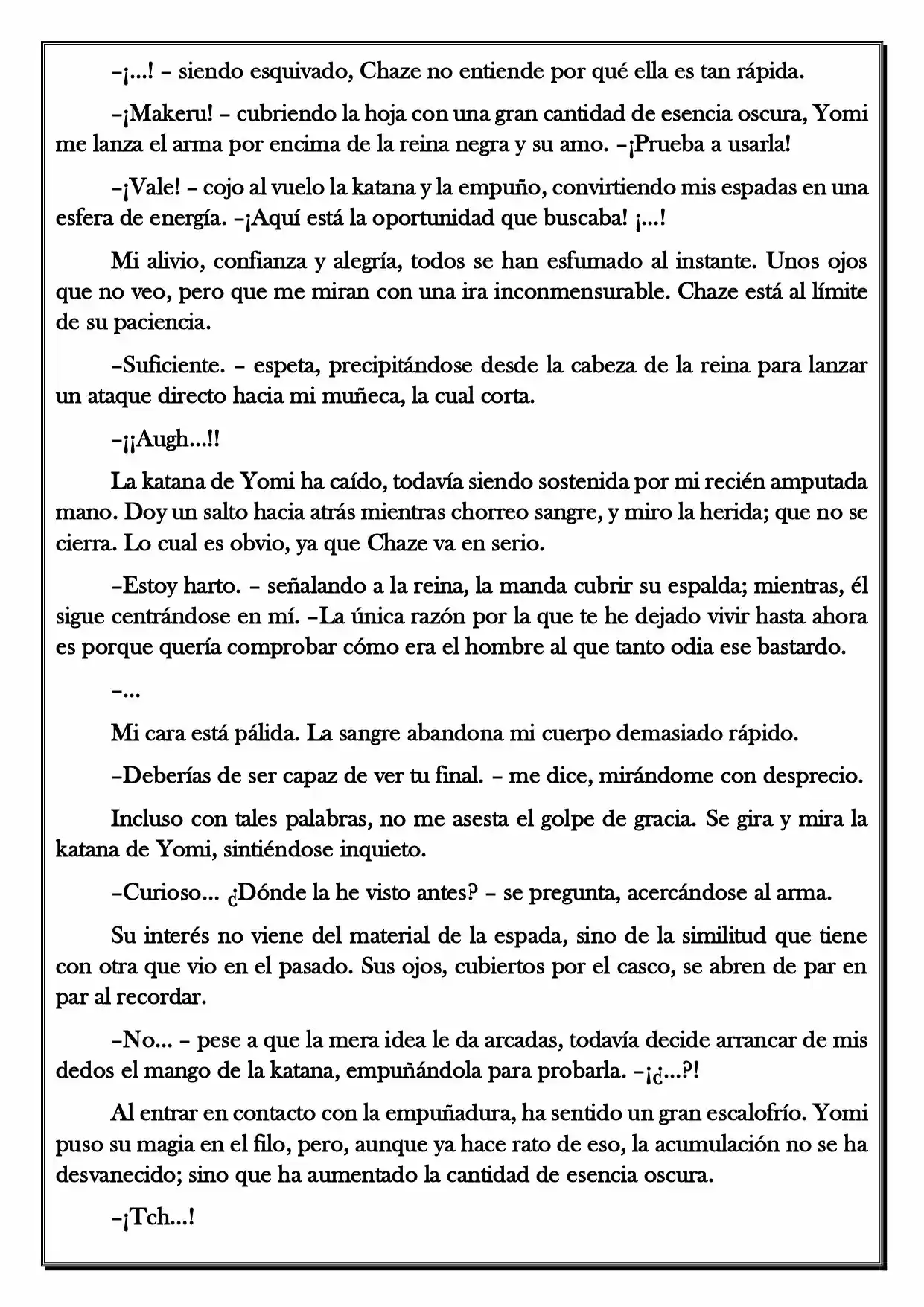 Monochrome Cross - Remade (Novela) - Capítulo 53 - Página 5 - LectorTMOo