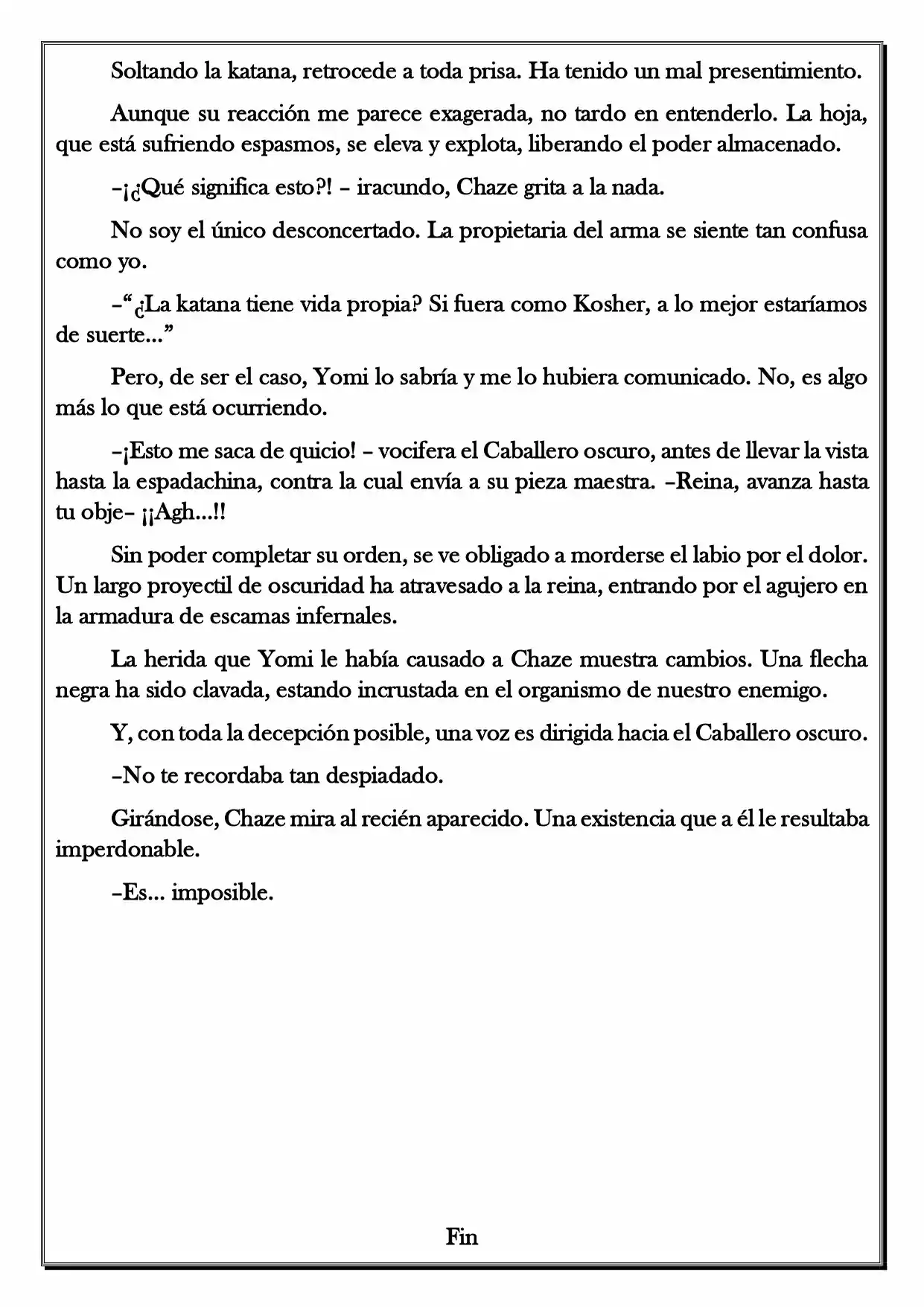 Monochrome Cross - Remade (Novela) - Capítulo 53 - Página 6 - LectorTMOo