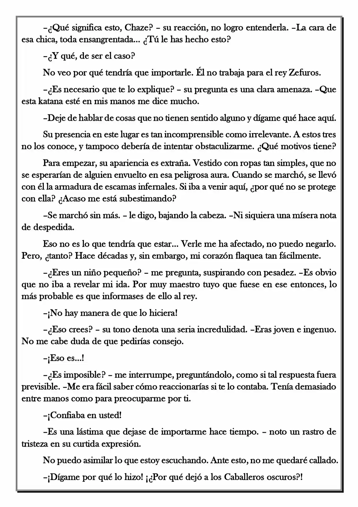 Monochrome Cross - Remade (Novela) - Capítulo 54 - Página 3 - LectorTMOo