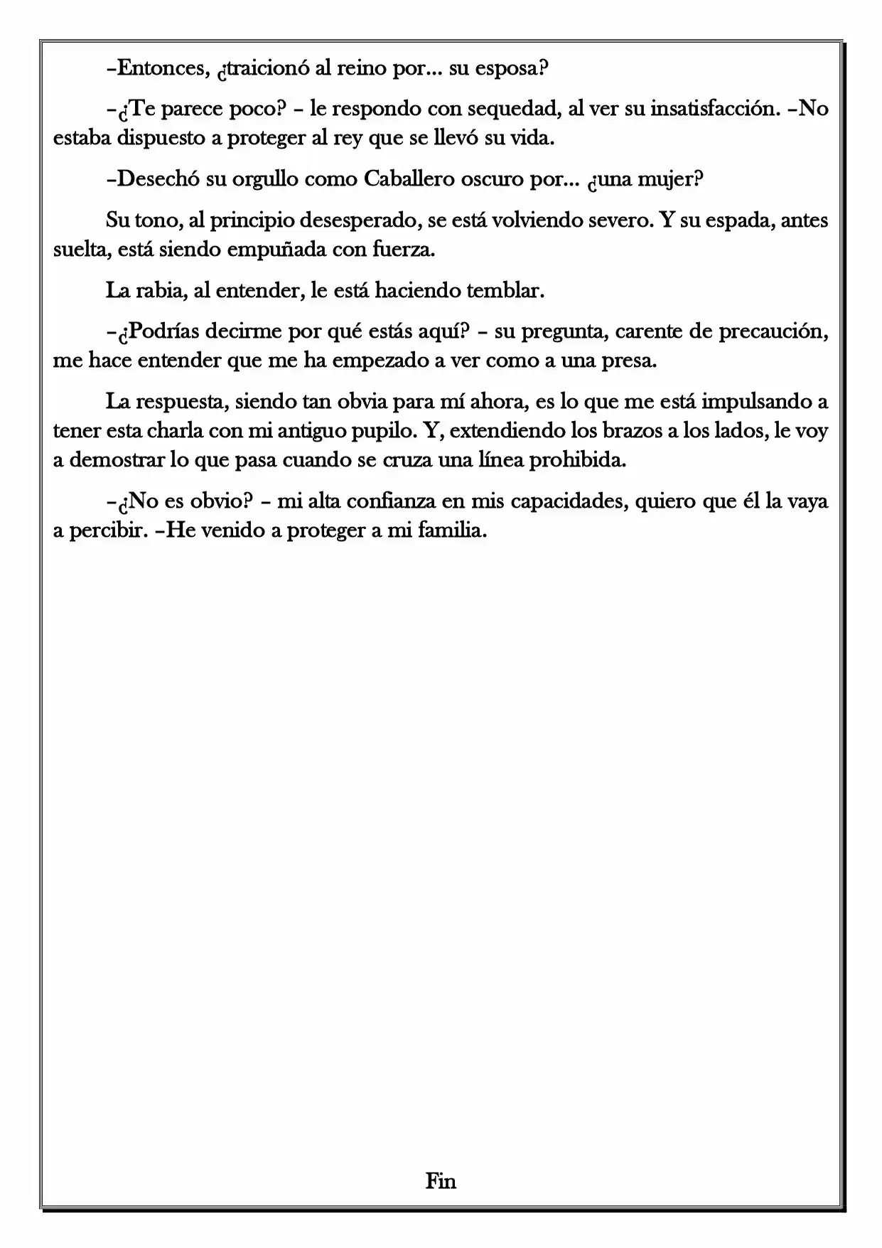 Monochrome Cross - Remade (Novela) - Capítulo 54 - Página 6 - LectorTMOo
