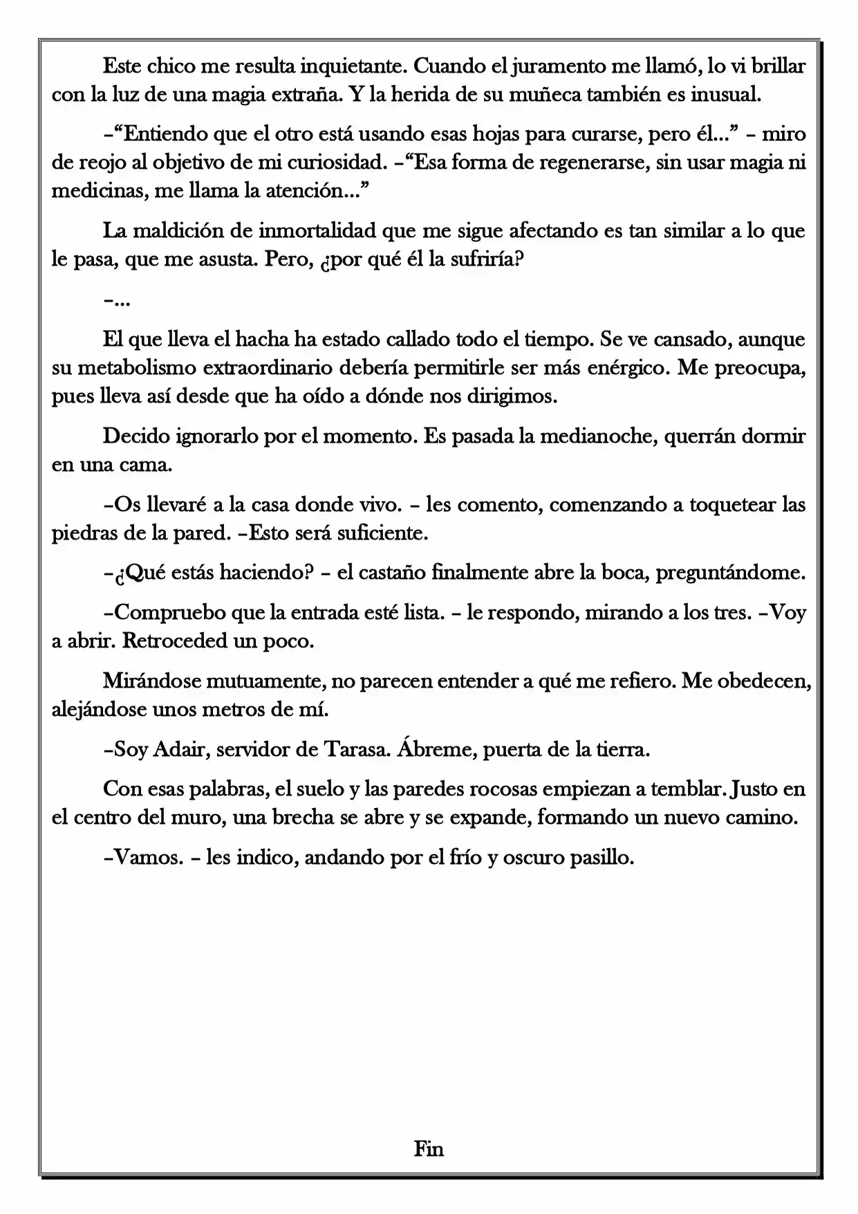 Monochrome Cross - Remade (Novela) - Capítulo 55 - Página 6 - LectorTMOo