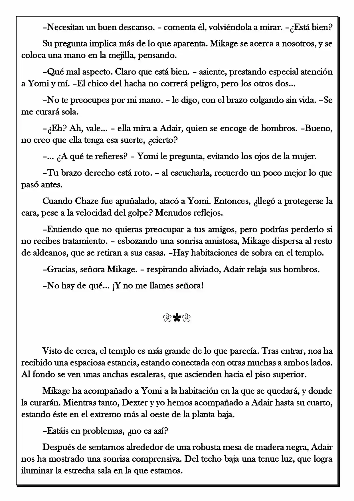 Monochrome Cross - Remade (Novela) - Capítulo 56 - Página 4 - LectorTMOo