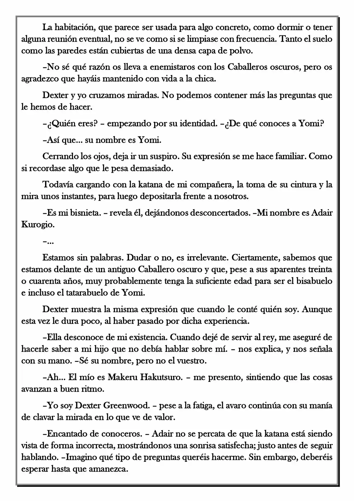 Monochrome Cross - Remade (Novela) - Capítulo 56 - Página 5 - LectorTMOo