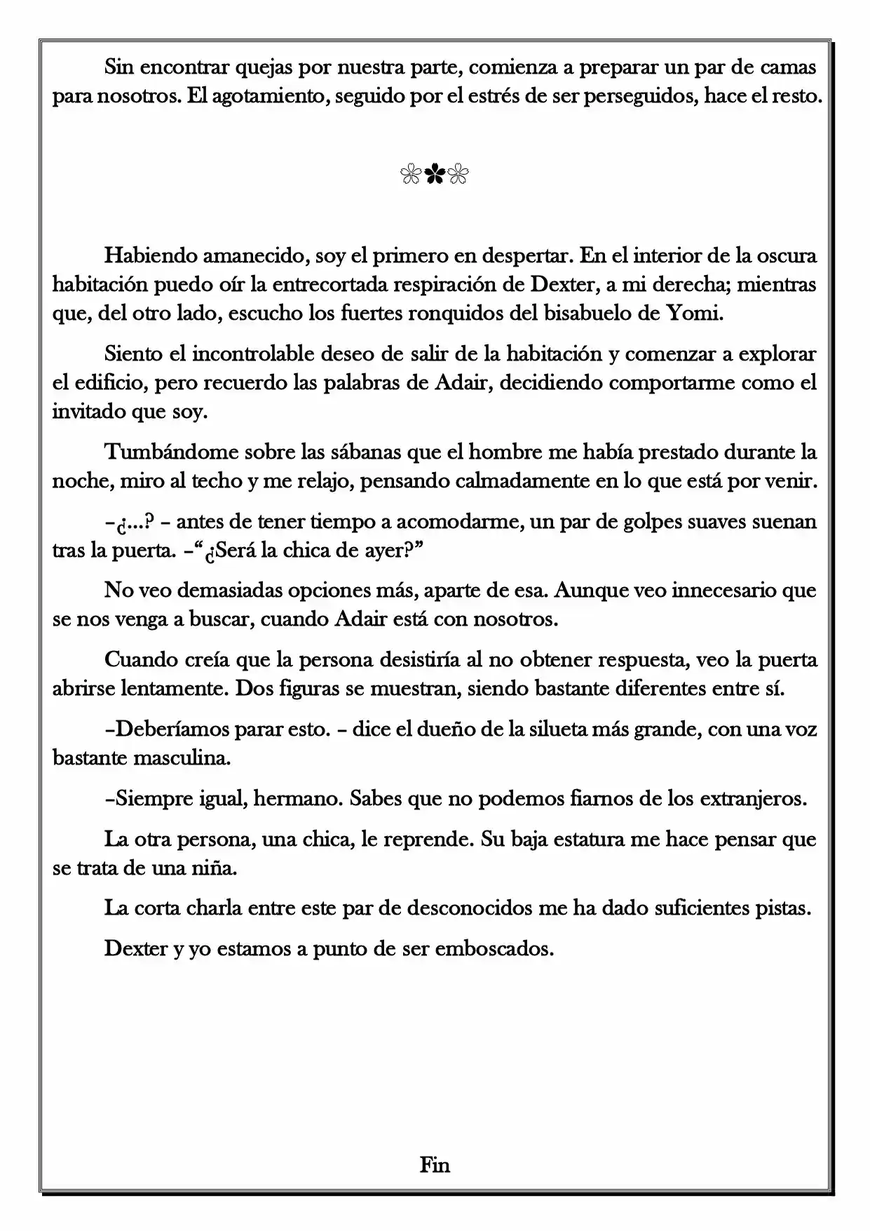 Monochrome Cross - Remade (Novela) - Capítulo 56 - Página 6 - LectorTMOo