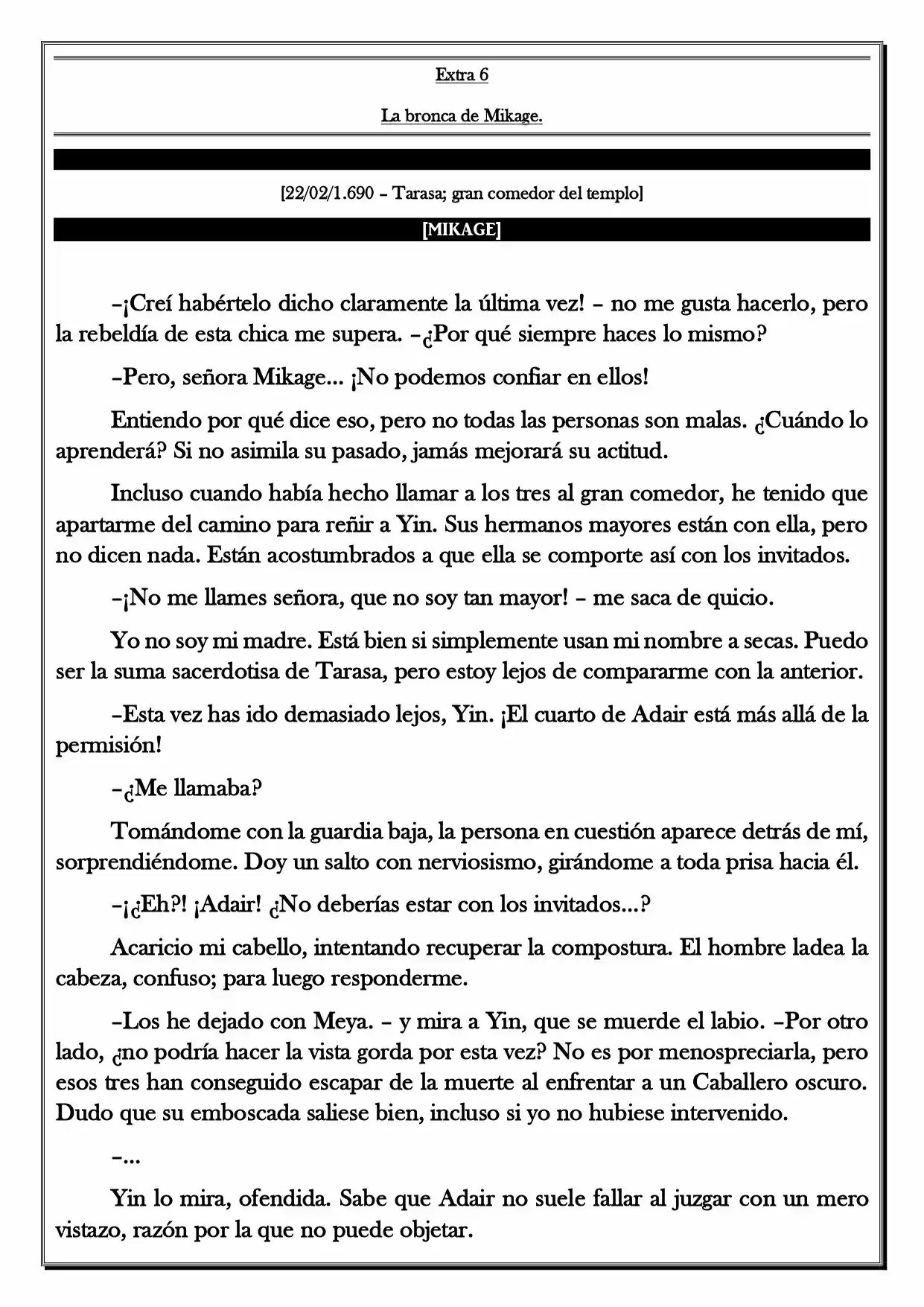 Monochrome Cross - Remade (Novela) - Capítulo 57.51 - Página 2 - LectorTMOo