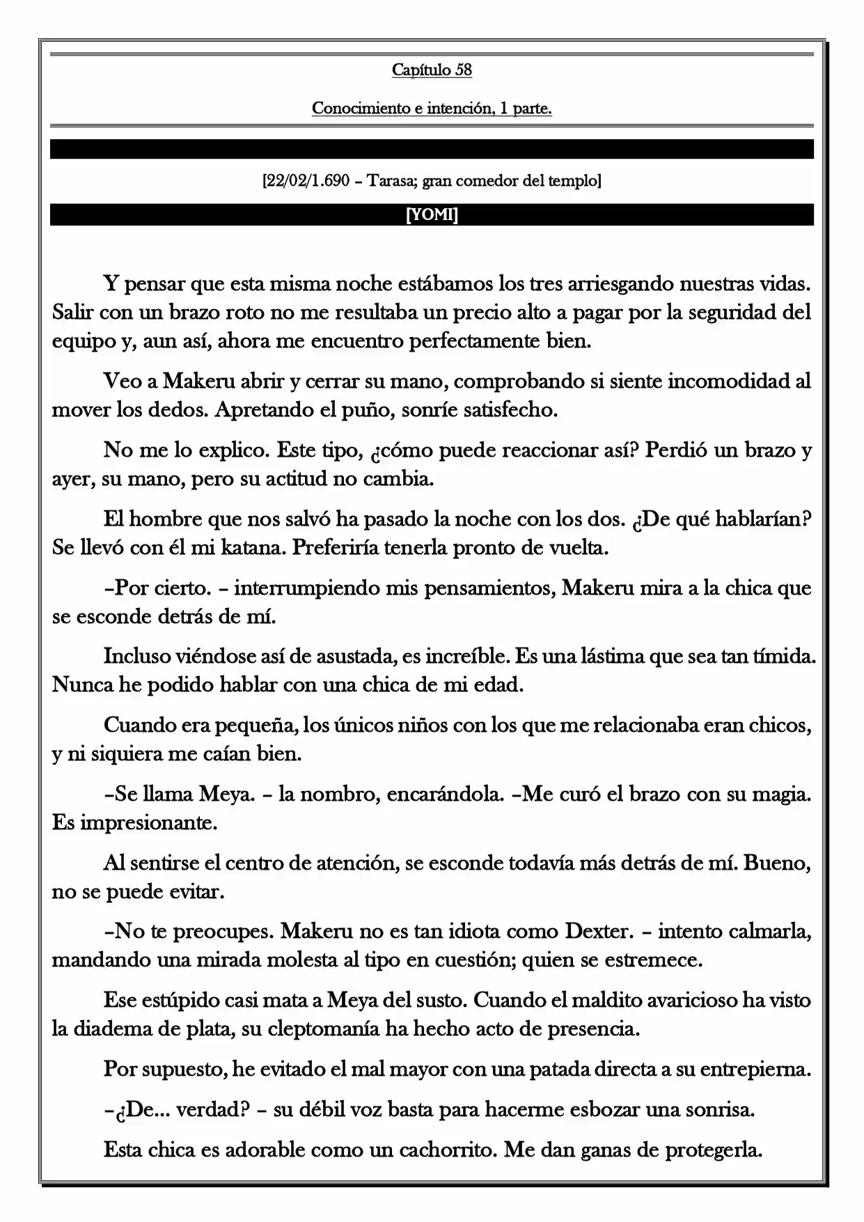 Monochrome Cross - Remade (Novela) - Capítulo 58 - Página 2 - LectorTMOo