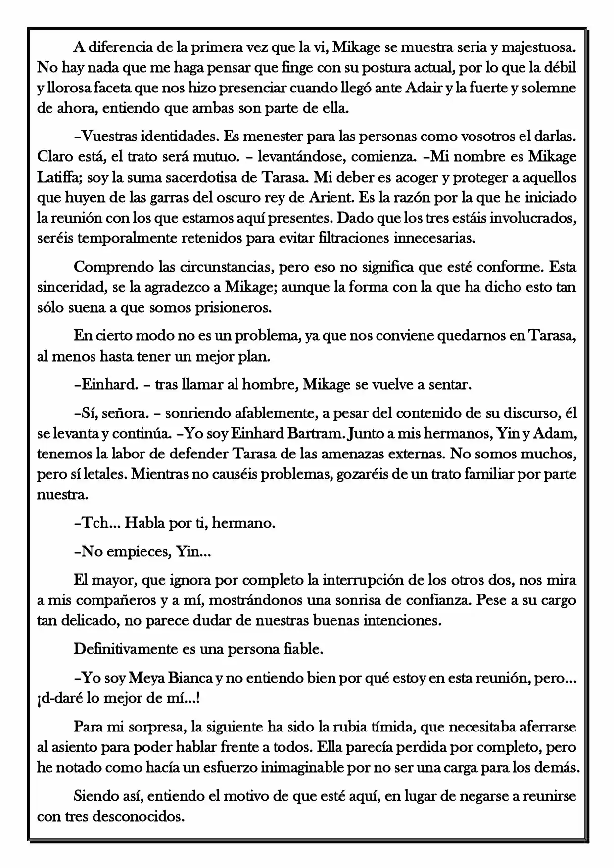 Monochrome Cross - Remade (Novela) - Capítulo 58 - Página 4 - LectorTMOo