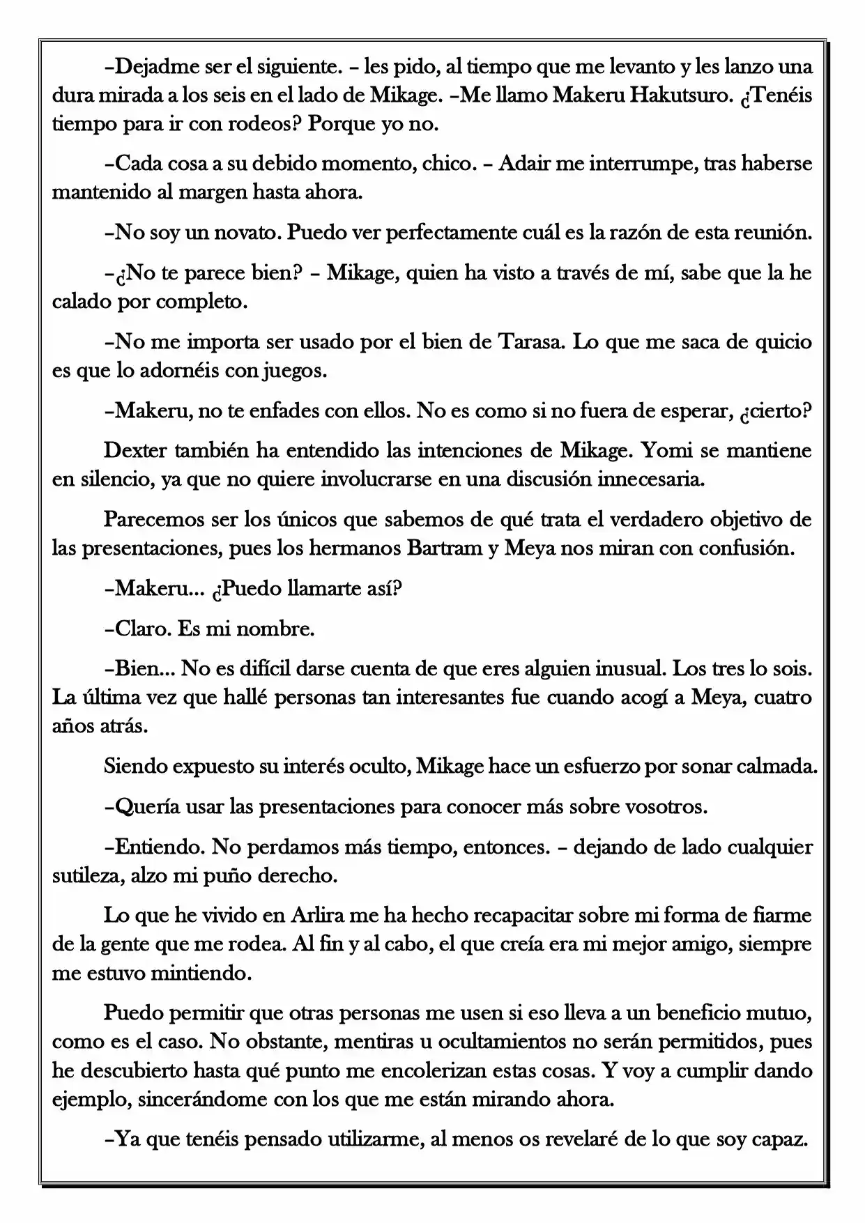 Monochrome Cross - Remade (Novela) - Capítulo 58 - Página 5 - LectorTMOo