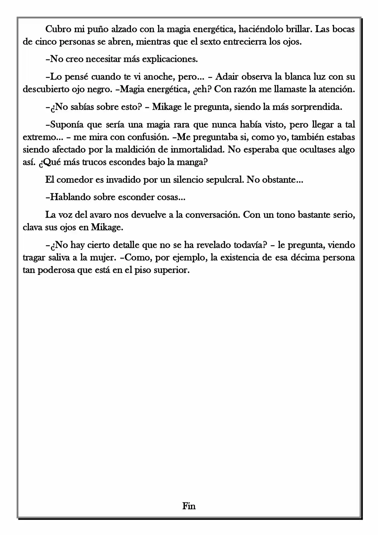 Monochrome Cross - Remade (Novela) - Capítulo 58 - Página 6 - LectorTMOo