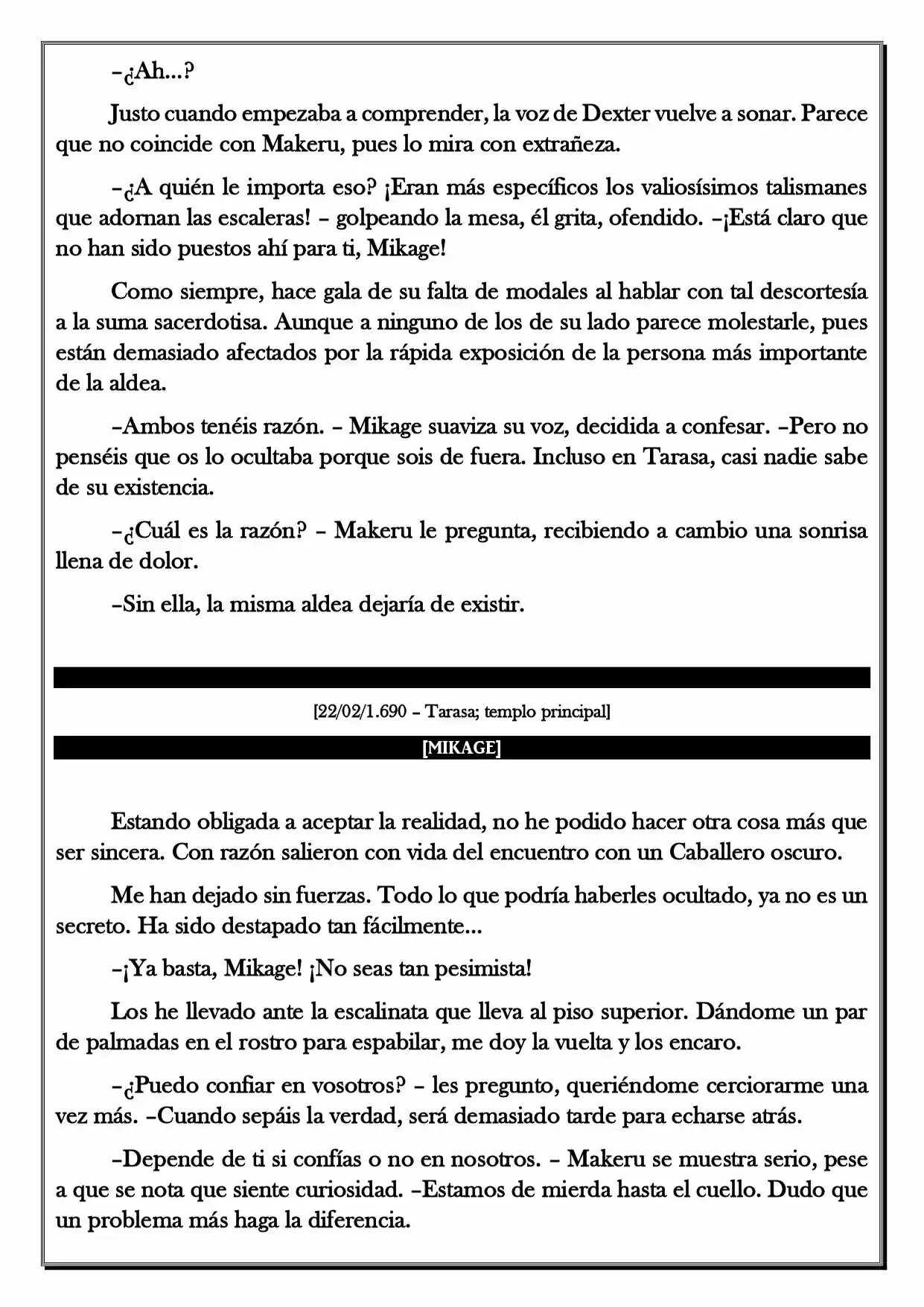 Monochrome Cross - Remade (Novela) - Capítulo 59 - Página 3 - LectorTMOo