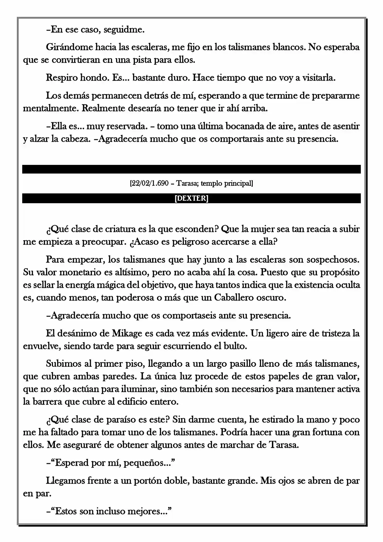 Monochrome Cross - Remade (Novela) - Capítulo 59 - Página 4 - LectorTMOo