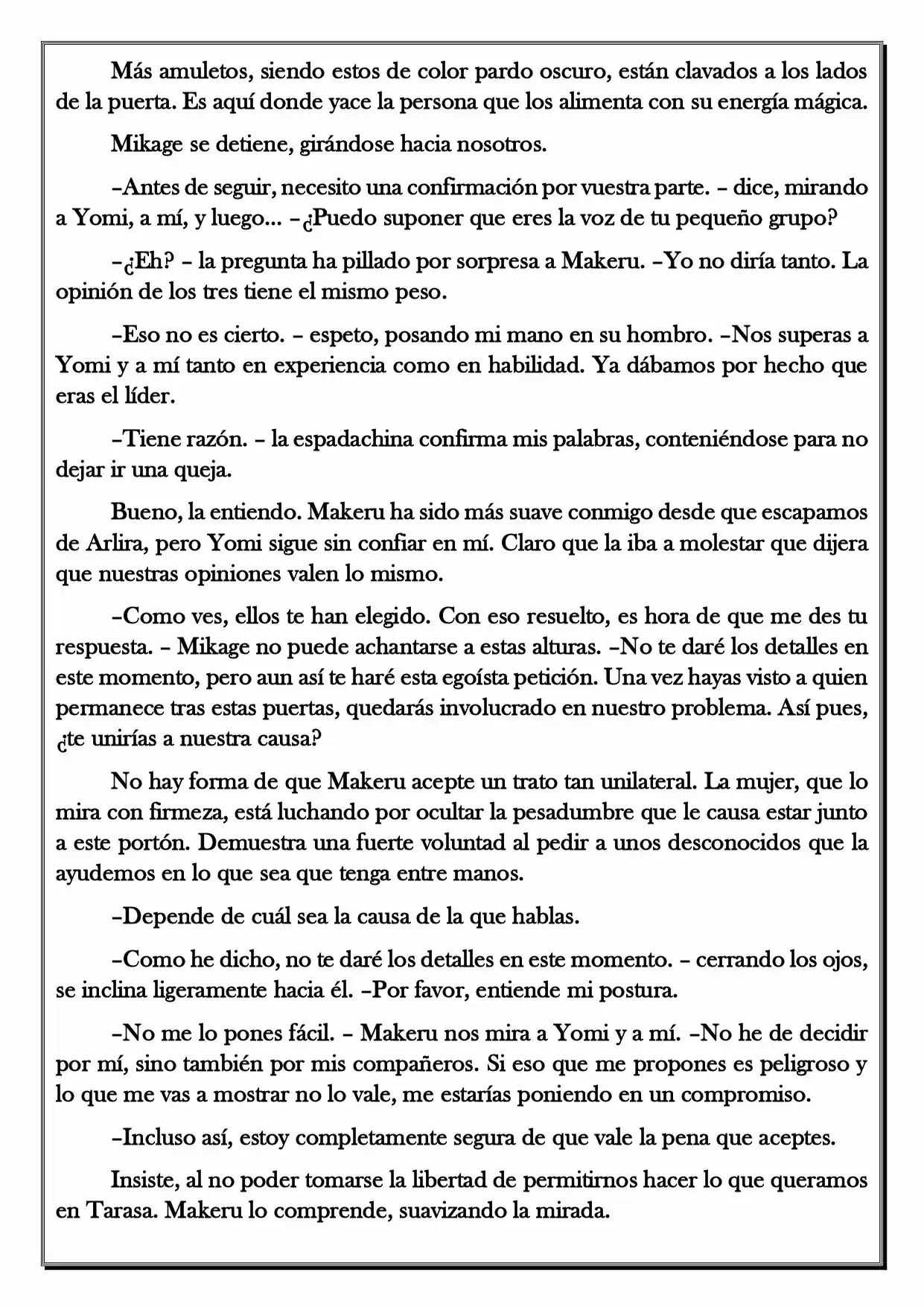 Monochrome Cross - Remade (Novela) - Capítulo 59 - Página 5 - LectorTMOo