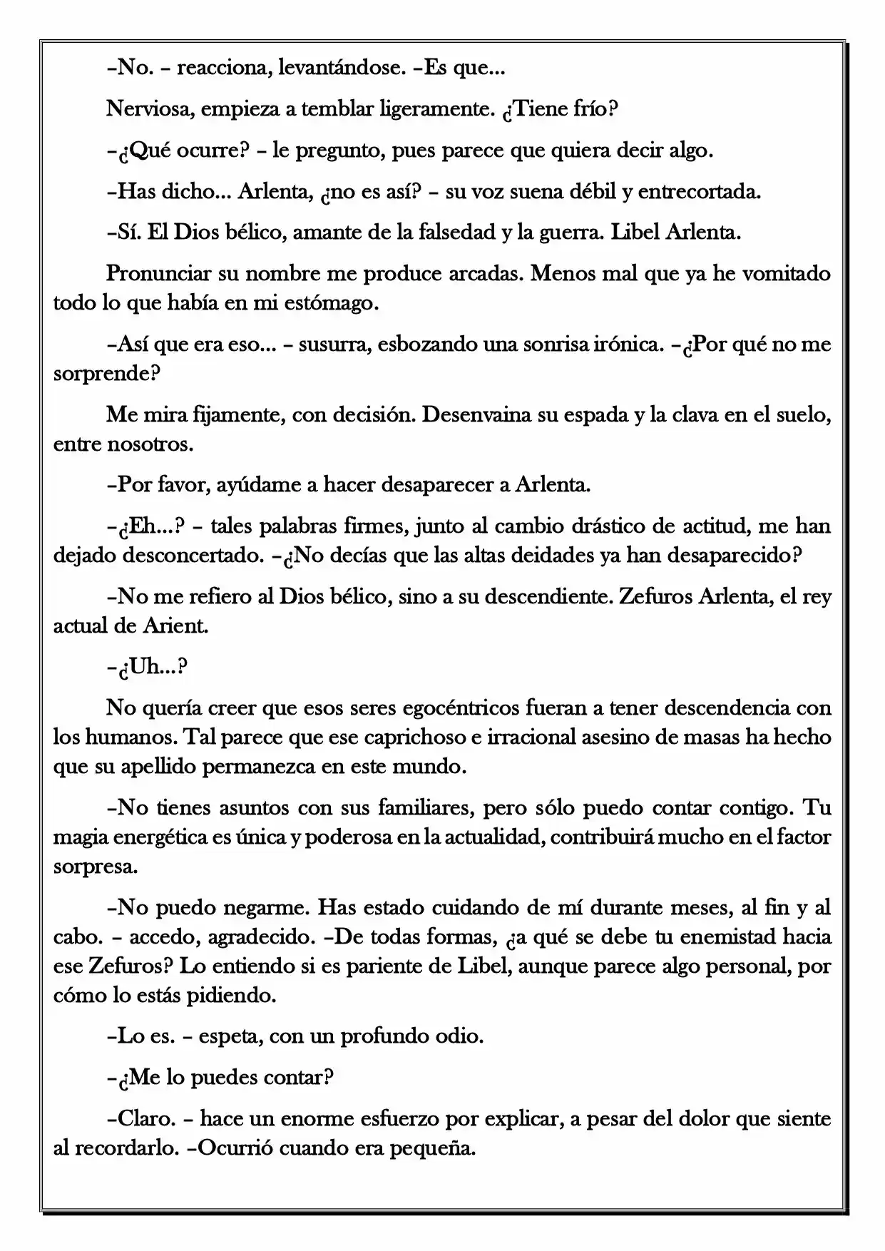 Monochrome Cross - Remade (Novela) - Capítulo 6 - Página 5 - LectorTMOo
