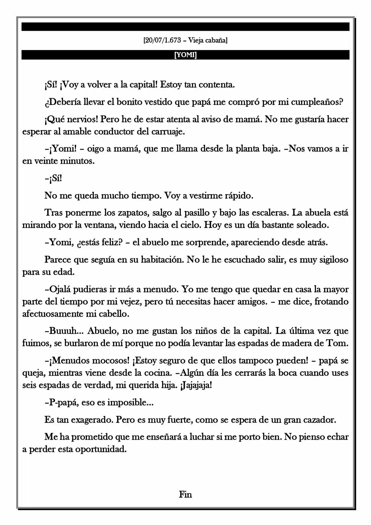 Monochrome Cross - Remade (Novela) - Capítulo 6 - Página 6 - LectorTMOo