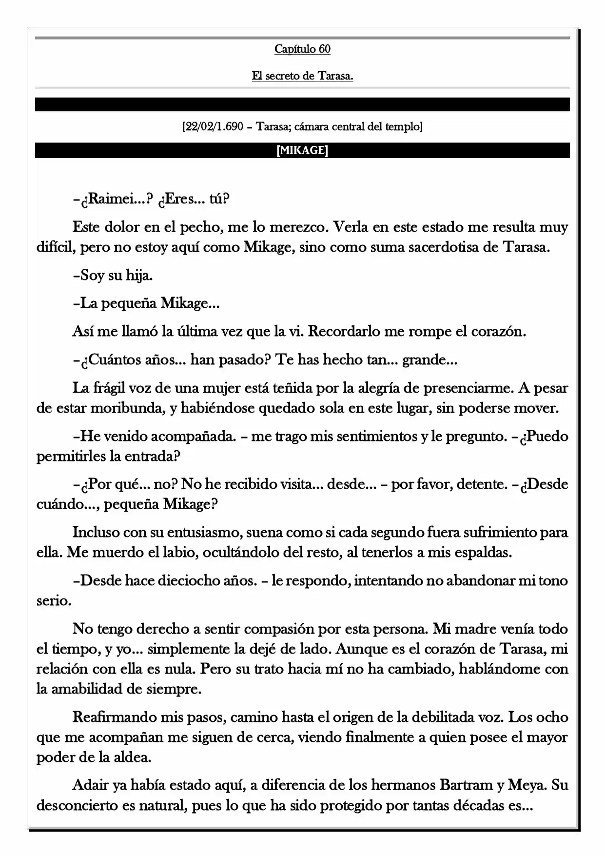 Monochrome Cross - Remade (Novela) - Capítulo 60 - Página 2 - LectorTMOo