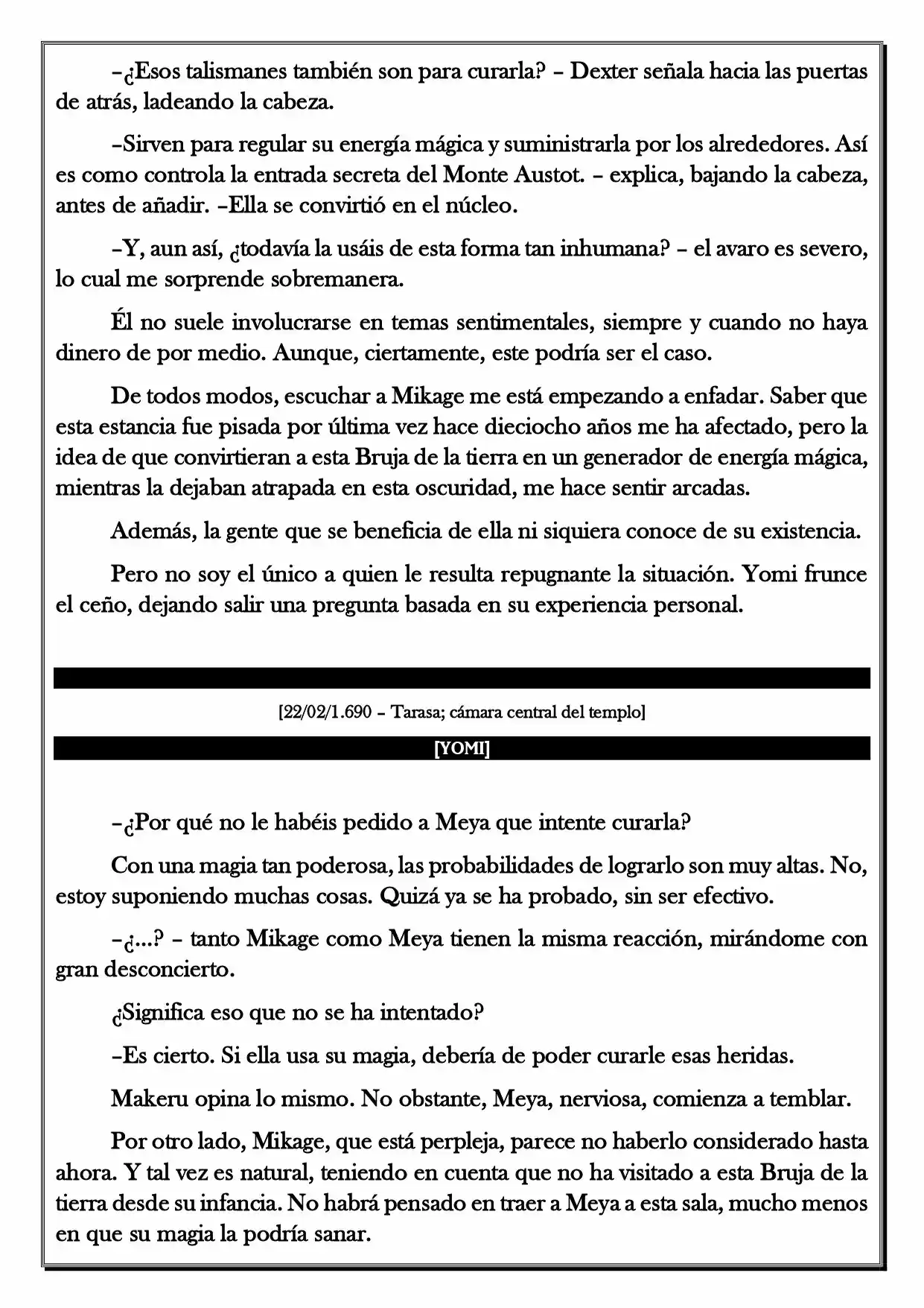 Monochrome Cross - Remade (Novela) - Capítulo 60 - Página 5 - LectorTMOo