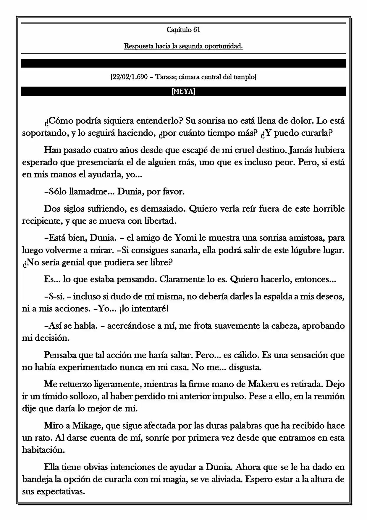 Monochrome Cross - Remade (Novela) - Capítulo 61 - Página 2 - LectorTMOo