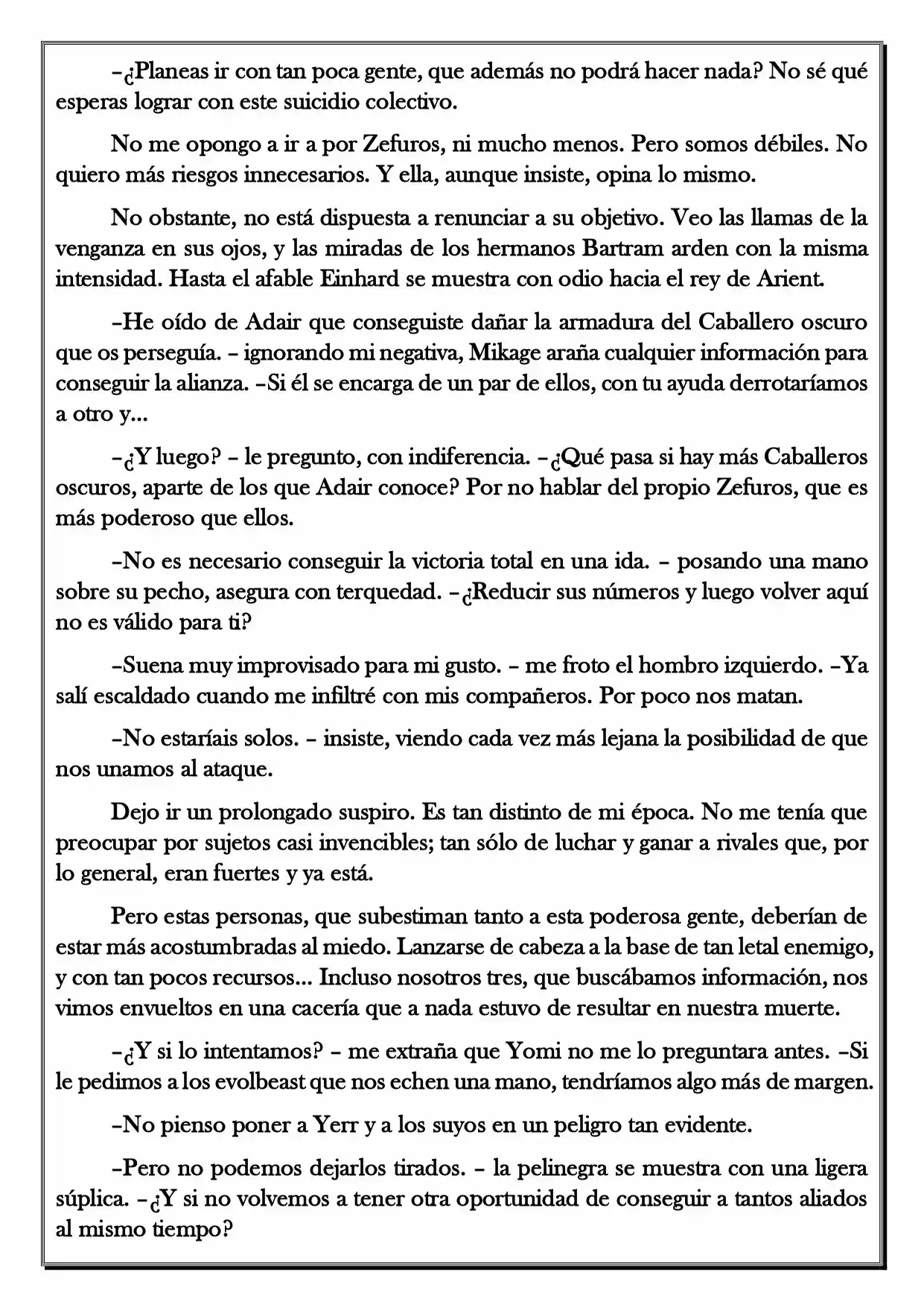 Monochrome Cross - Remade (Novela) - Capítulo 61 - Página 5 - LectorTMOo
