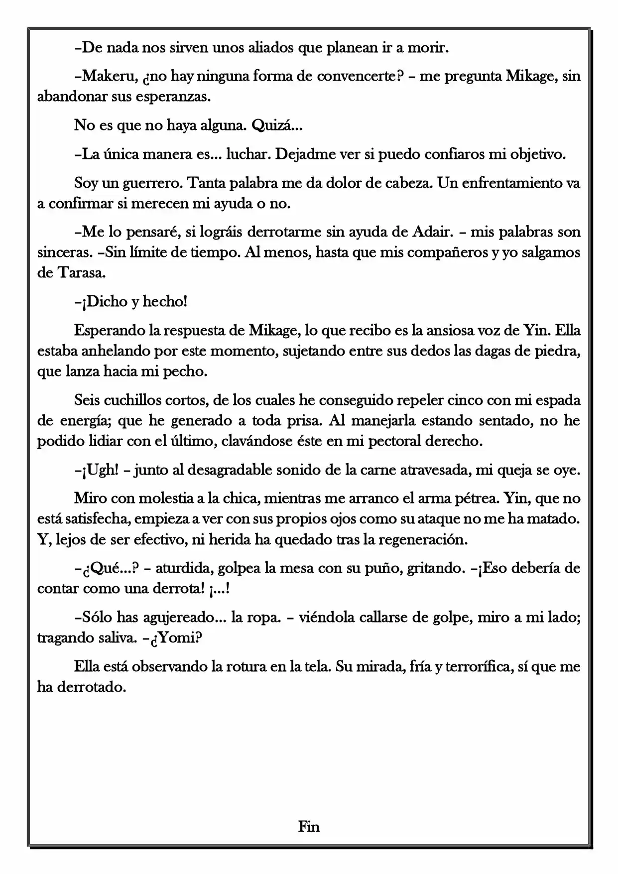 Monochrome Cross - Remade (Novela) - Capítulo 61 - Página 6 - LectorTMOo