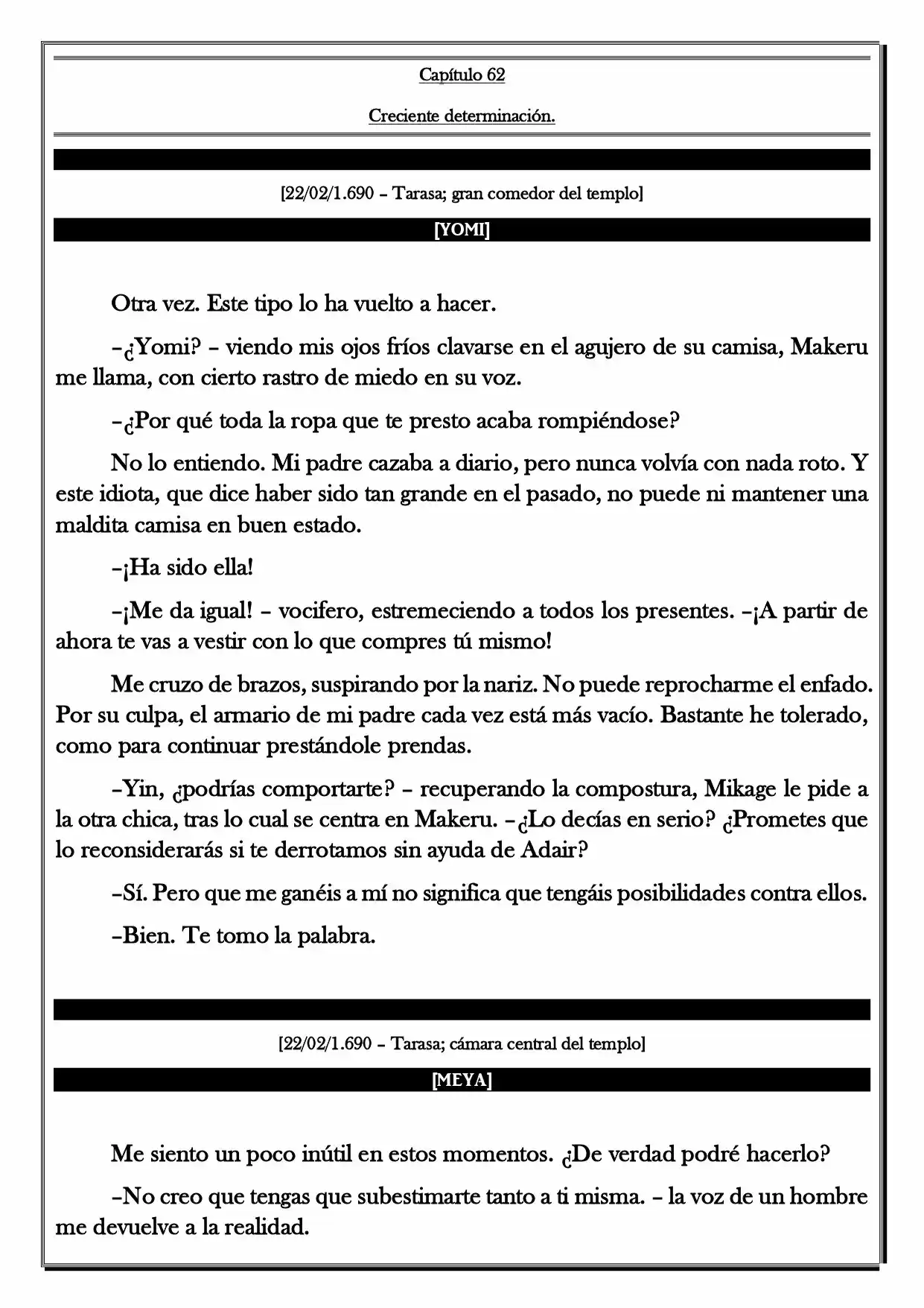 Monochrome Cross - Remade (Novela) - Capítulo 62 - Página 2 - LectorTMOo