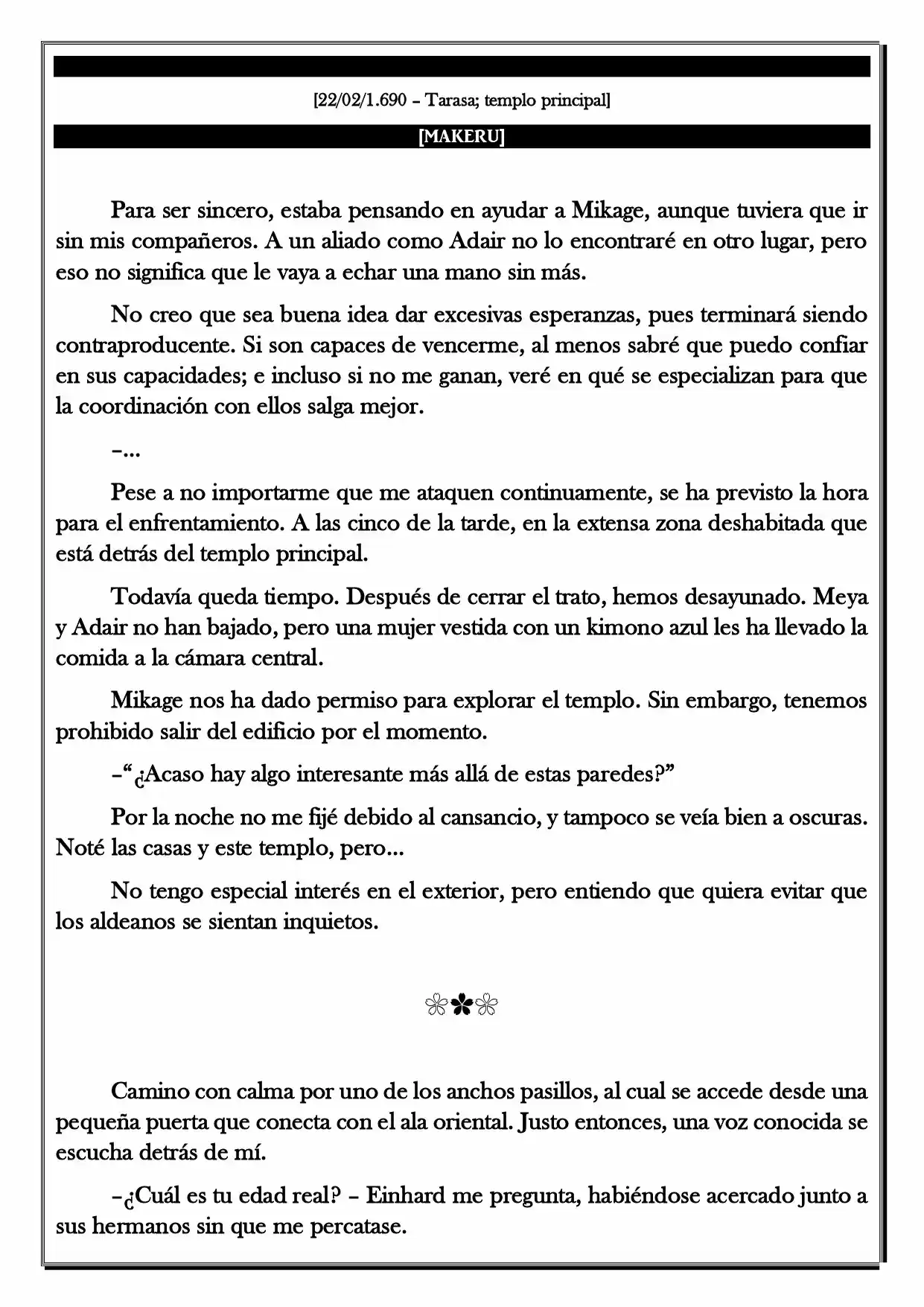 Monochrome Cross - Remade (Novela) - Capítulo 62 - Página 4 - LectorTMOo