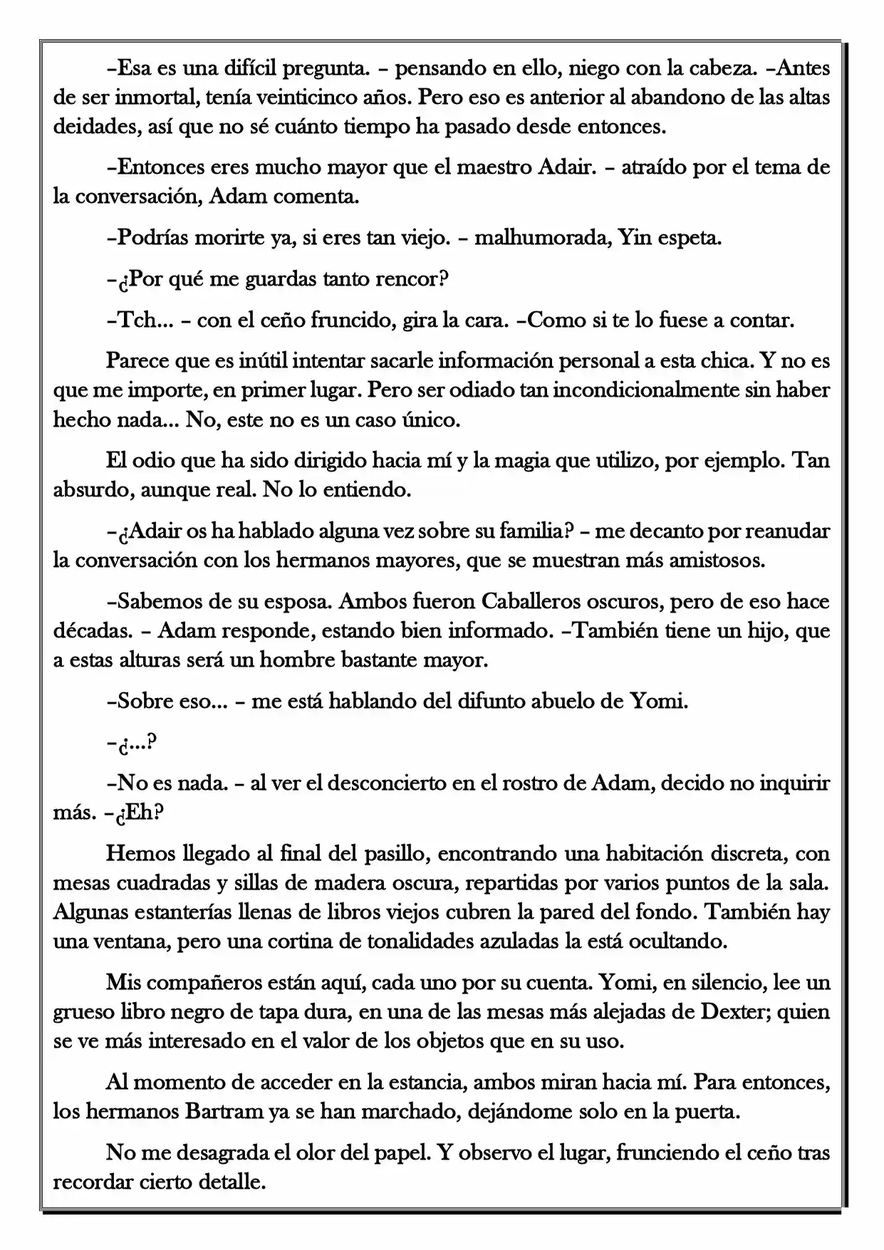 Monochrome Cross - Remade (Novela) - Capítulo 62 - Página 5 - LectorTMOo