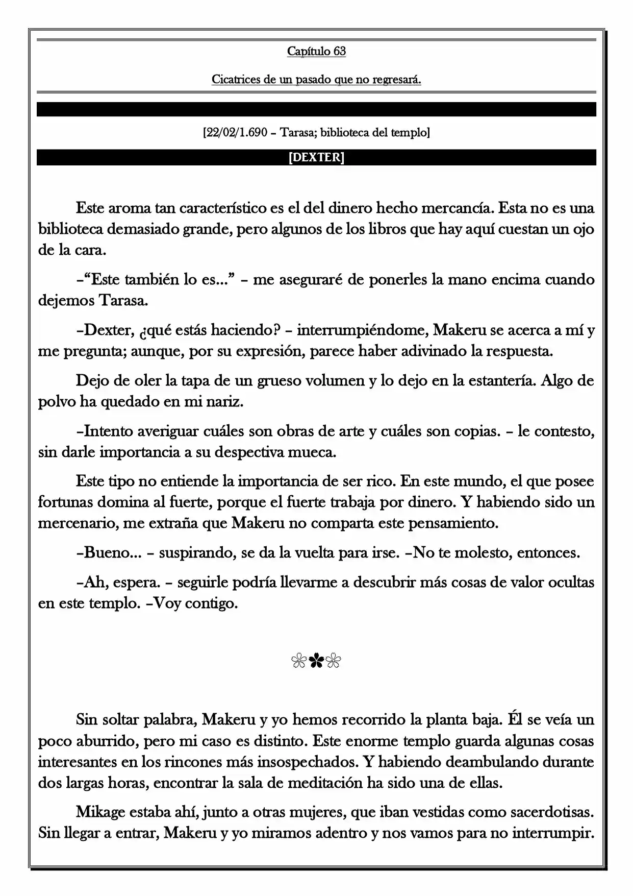 Monochrome Cross - Remade (Novela) - Capítulo 63 - Página 2 - LectorTMOo