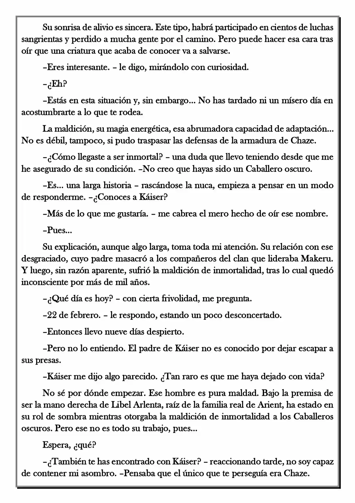 Monochrome Cross - Remade (Novela) - Capítulo 63 - Página 5 - LectorTMOo