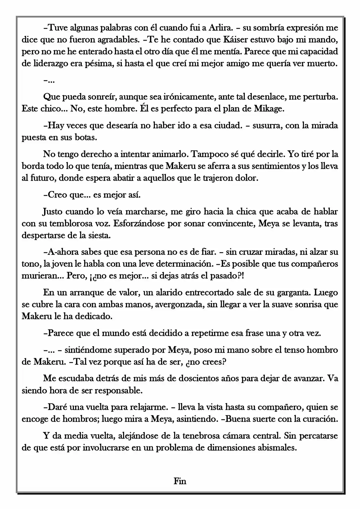 Monochrome Cross - Remade (Novela) - Capítulo 63 - Página 6 - LectorTMOo