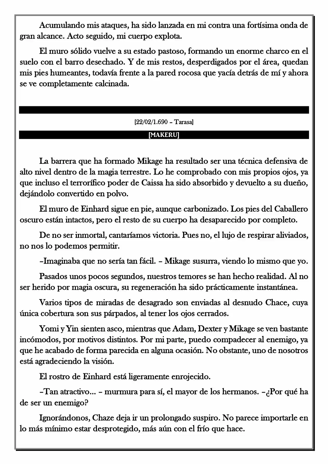 Monochrome Cross - Remade (Novela) - Capítulo 65 - Página 5 - LectorTMOo