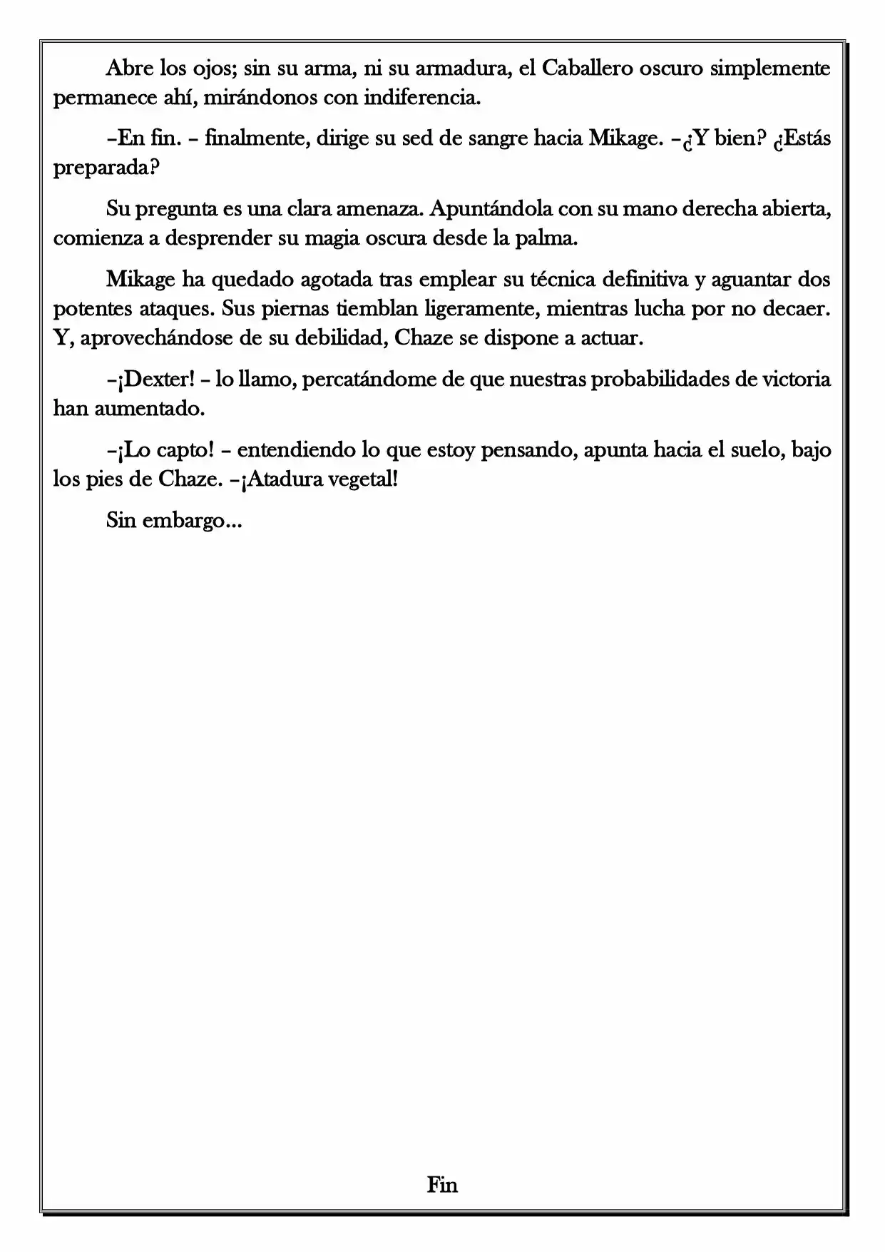 Monochrome Cross - Remade (Novela) - Capítulo 65 - Página 6 - LectorTMOo