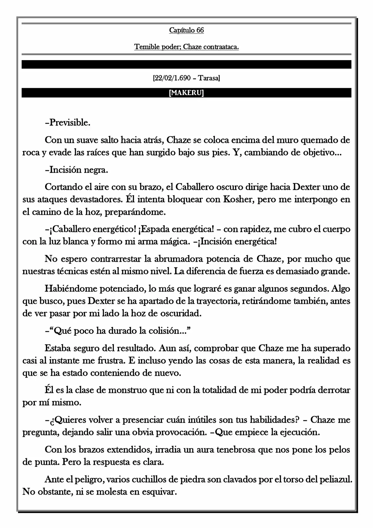 Monochrome Cross - Remade (Novela) - Capítulo 66 - Página 2 - LectorTMOo