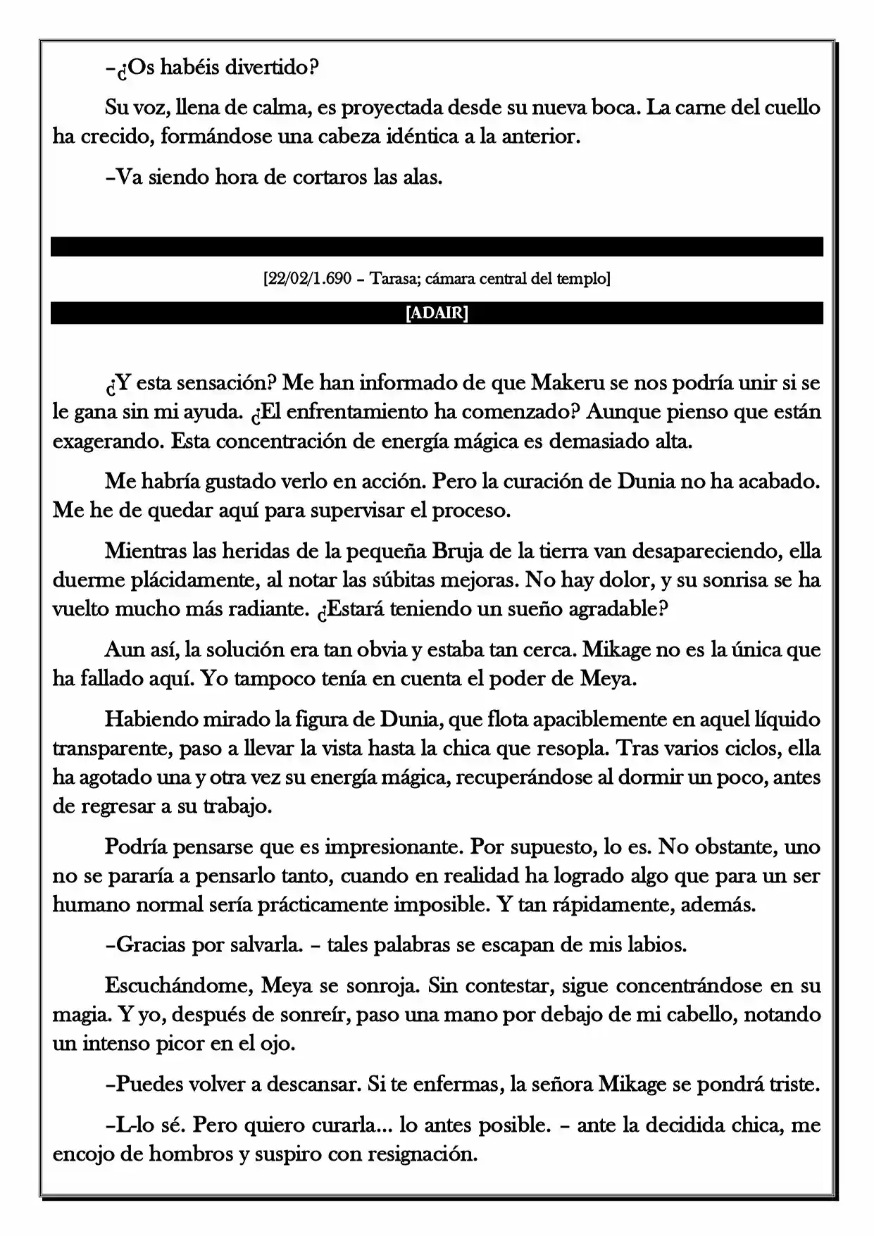 Monochrome Cross - Remade (Novela) - Capítulo 66 - Página 4 - LectorTMOo