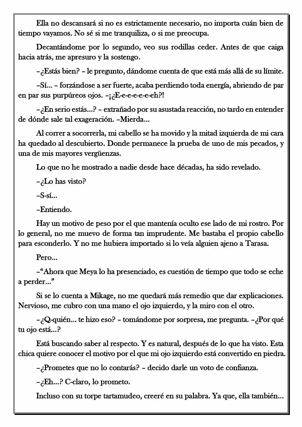 Monochrome Cross - Remade (Novela) - Capítulo 66 - Página 5 - LectorTMOo