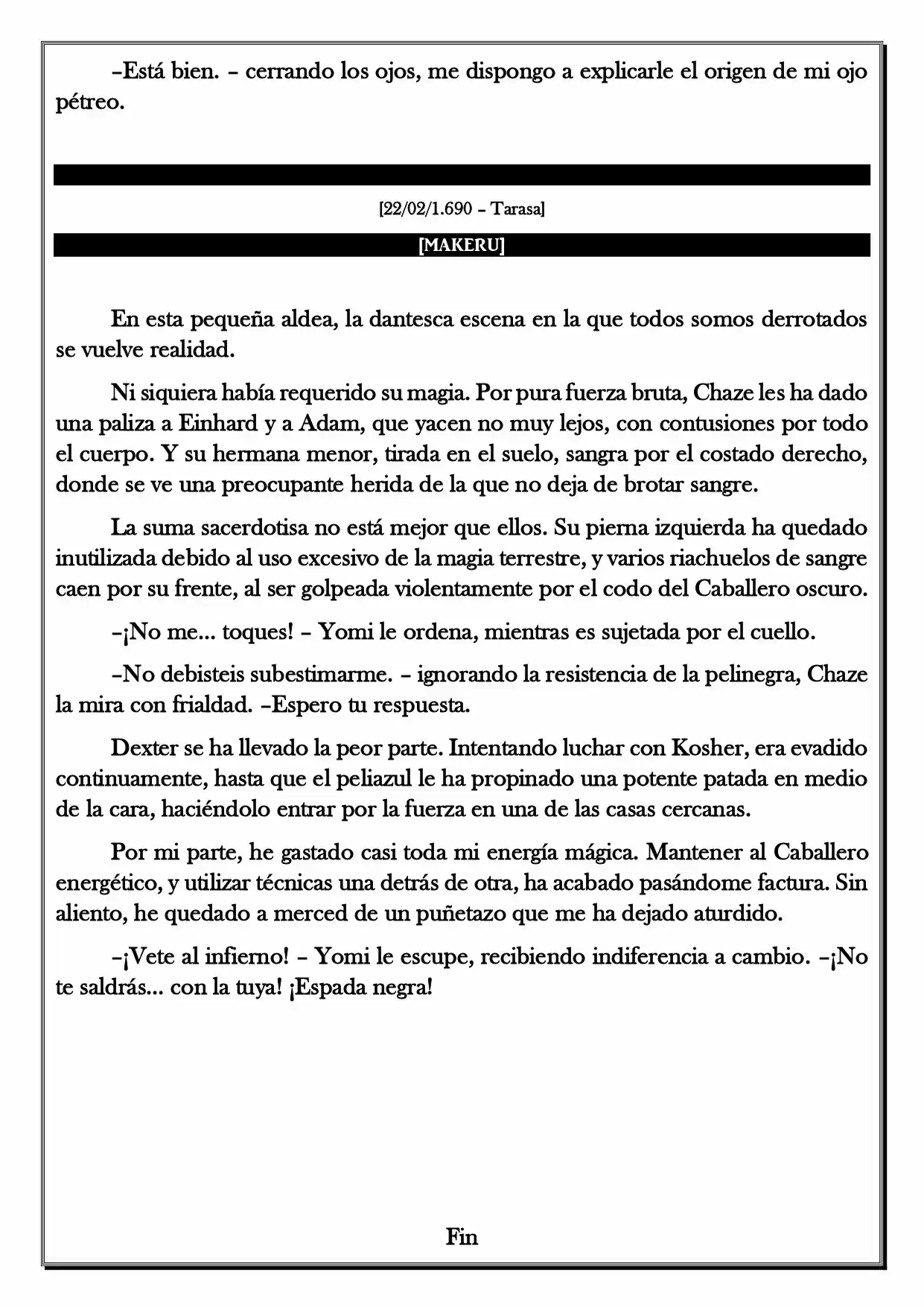 Monochrome Cross - Remade (Novela) - Capítulo 66 - Página 6 - LectorTMOo