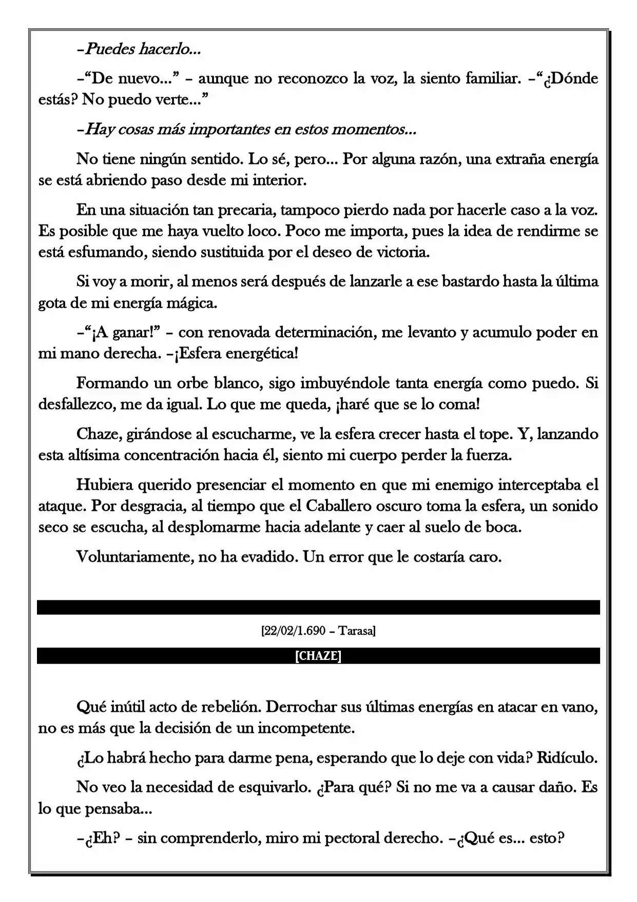 Monochrome Cross - Remade (Novela) - Capítulo 67 - Página 5 - LectorTMOo