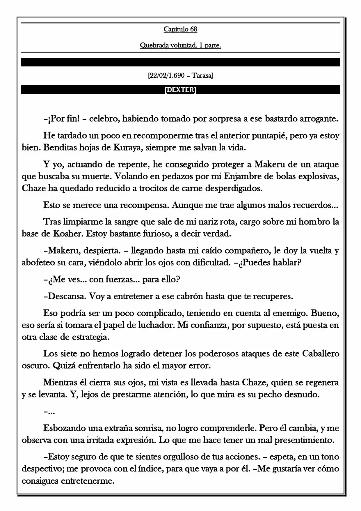 Monochrome Cross - Remade (Novela) - Capítulo 68 - Página 2 - LectorTMOo