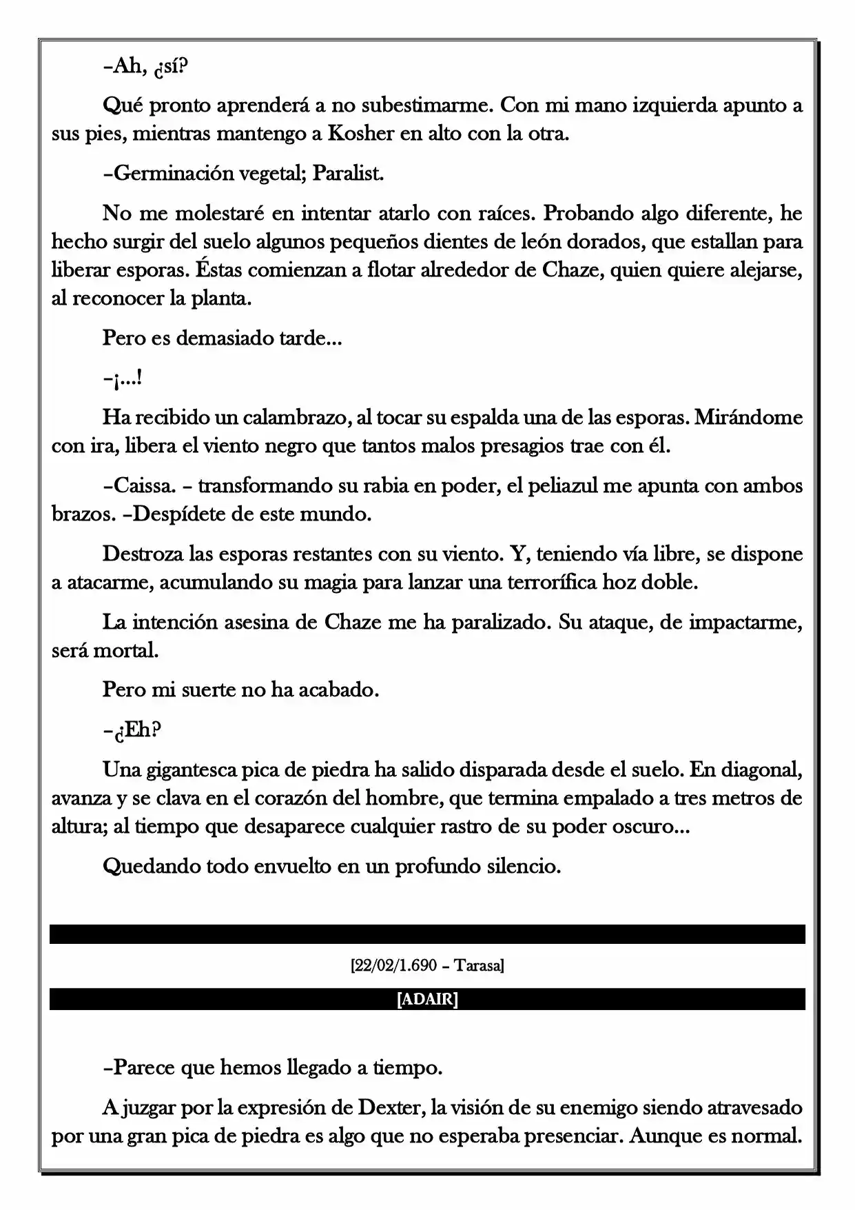 Monochrome Cross - Remade (Novela) - Capítulo 68 - Página 3 - LectorTMOo