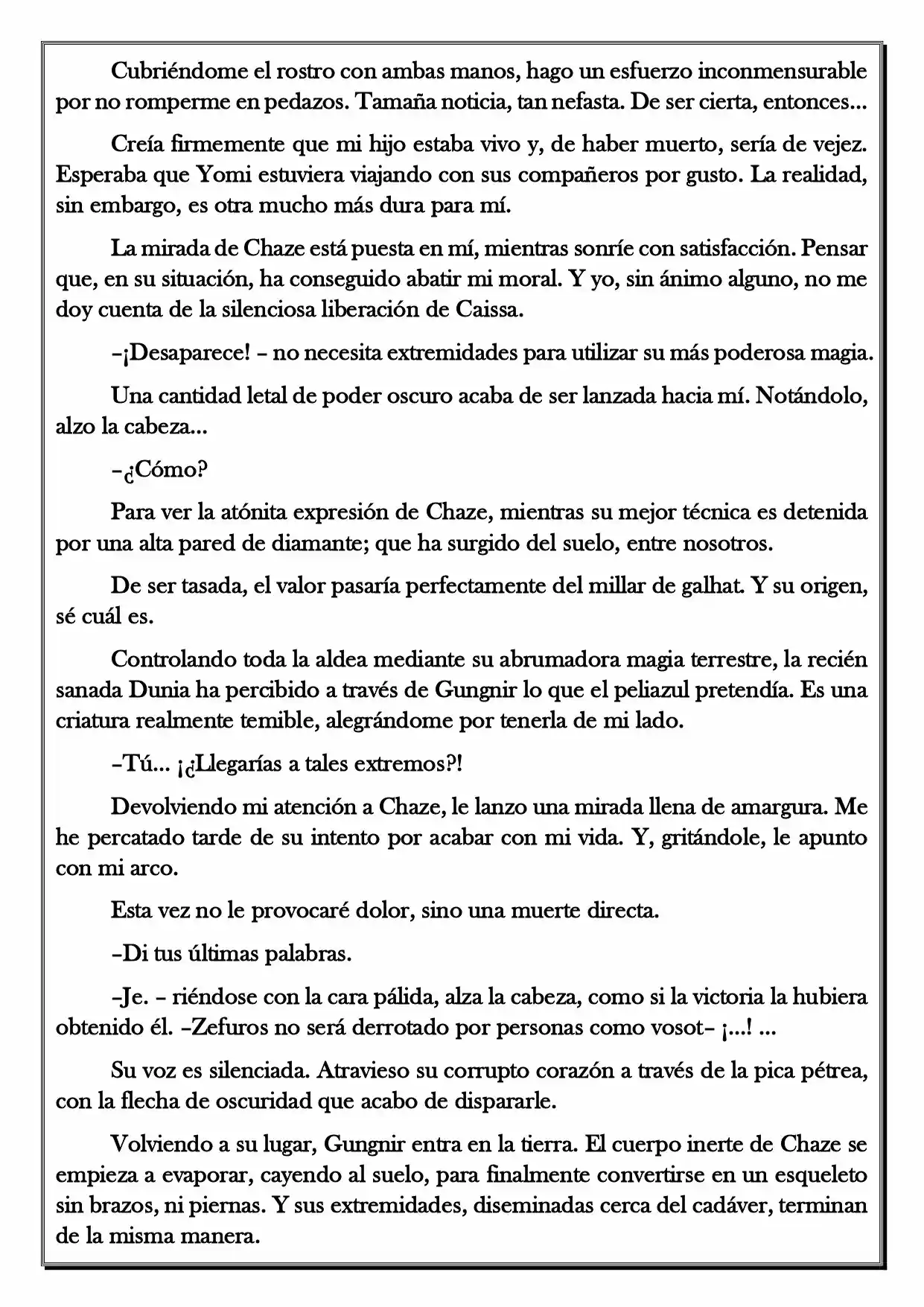 Monochrome Cross - Remade (Novela) - Capítulo 69 - Página 5 - LectorTMOo