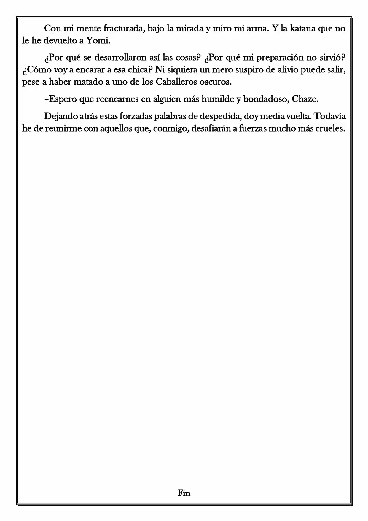 Monochrome Cross - Remade (Novela) - Capítulo 69 - Página 6 - LectorTMOo