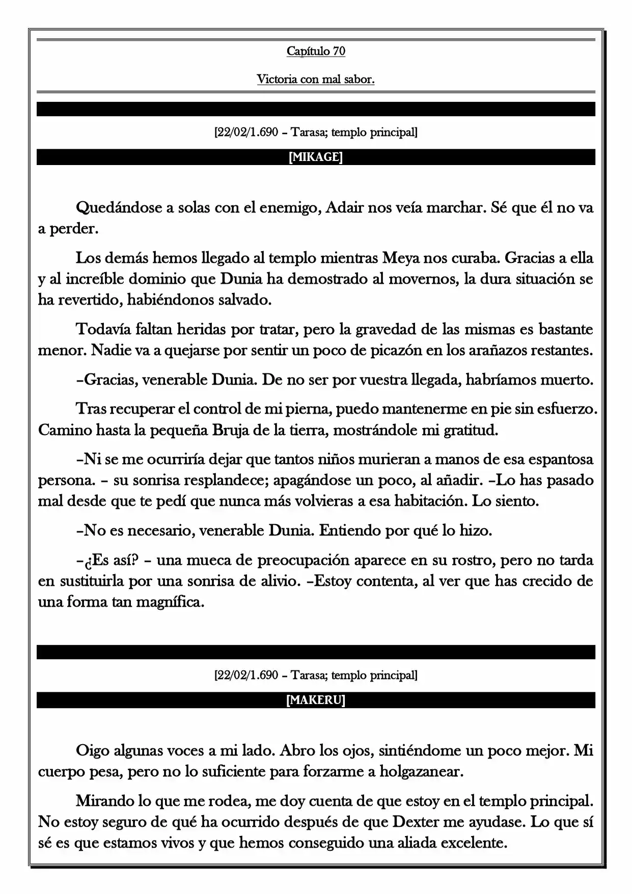 Monochrome Cross - Remade (Novela) - Capítulo 70 - Página 2 - LectorTMOo